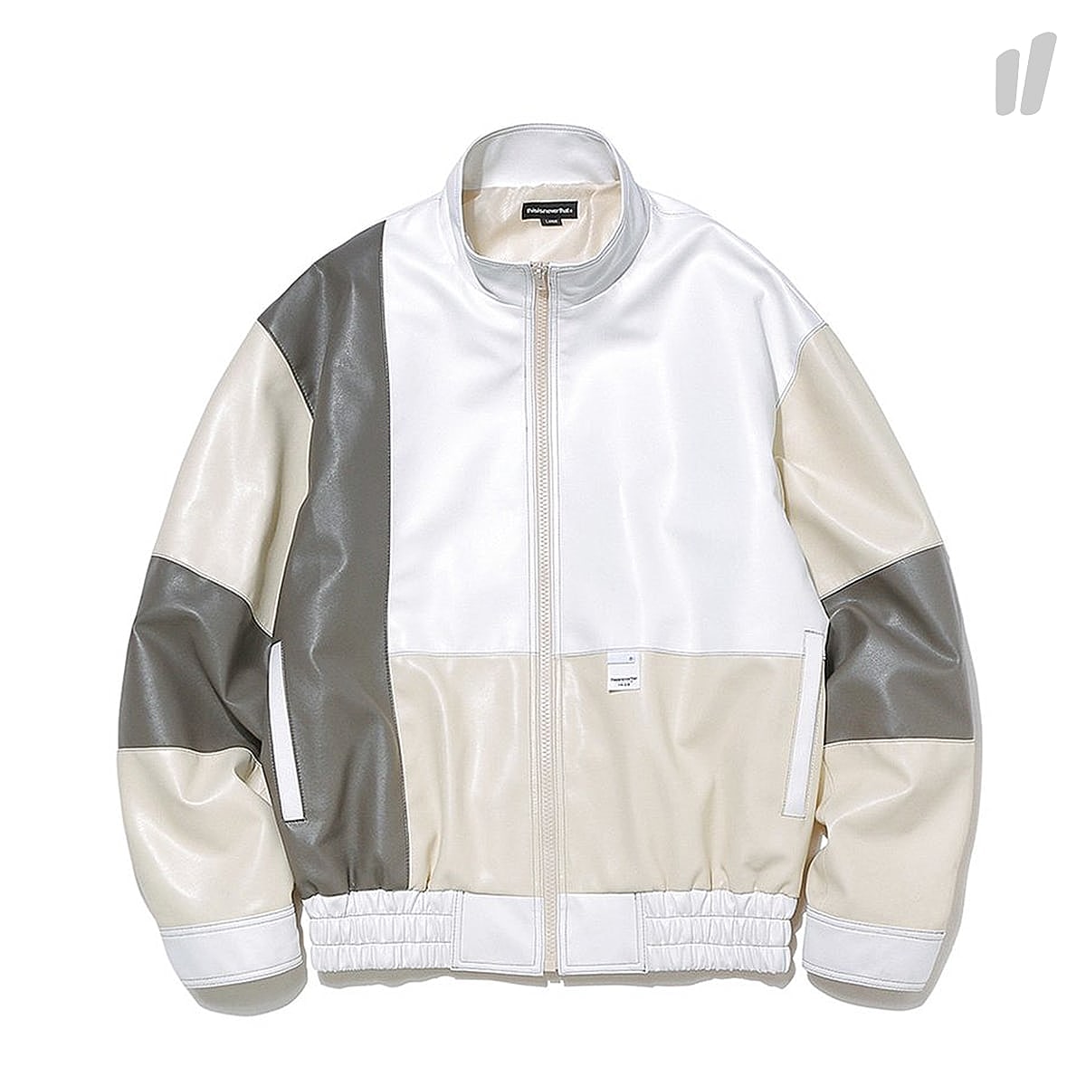 thisisneverthat Multi Leather Jacket Lime Jackets TN18FOW018 | Overkill