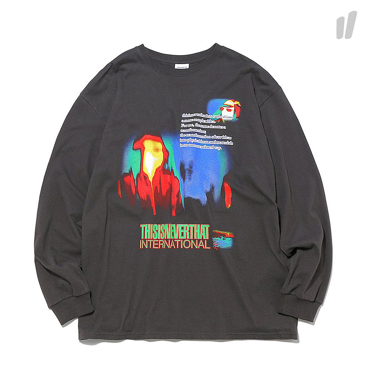 thisisneverthat ADVENTURER L/SL Top Black Longsleeves TN18FTS001-BL | Overkill
