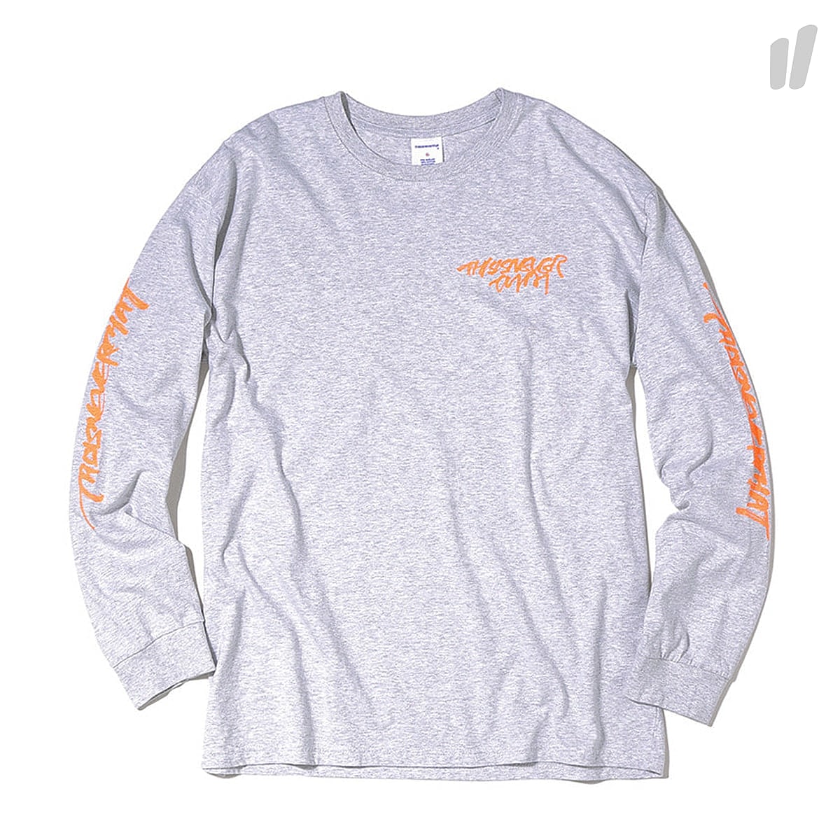 thisisneverthat CA-Logo Longsleeve Top Light Grey Longsleeves TN18STS002IRL | Overkill