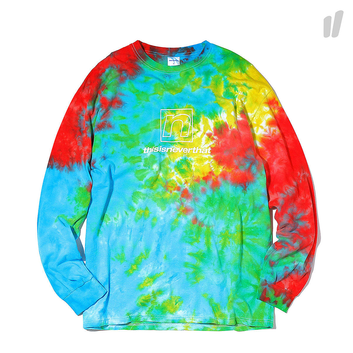 thisisneverthat NSP Tie Dye L/SL Top Rainbow Longsleeves TN18STS011RWM | Overkill