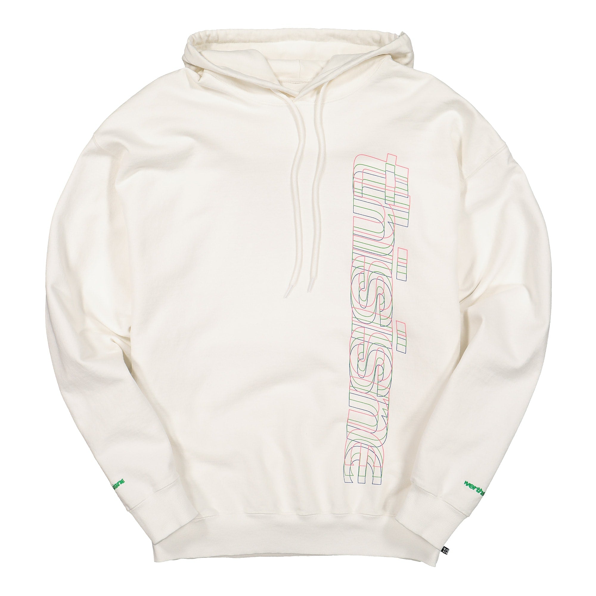 thisisneverthat MV-SP Hooded Sweatshirt White Hoodies TN19SHS007 | Overkill