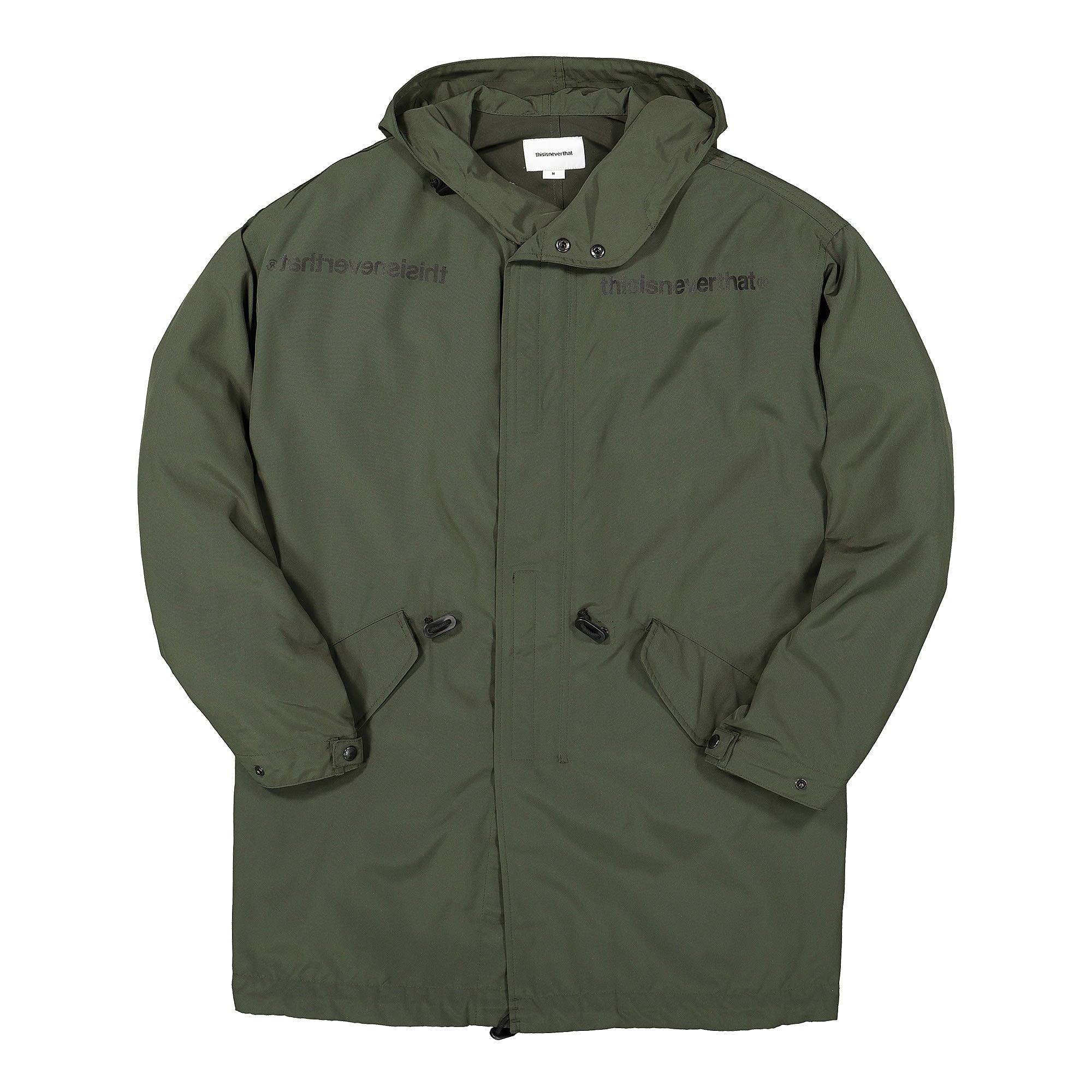 thisisneverthat MI-Logo M51 Parka Olive Parkas TN19SOW007 | Overkill