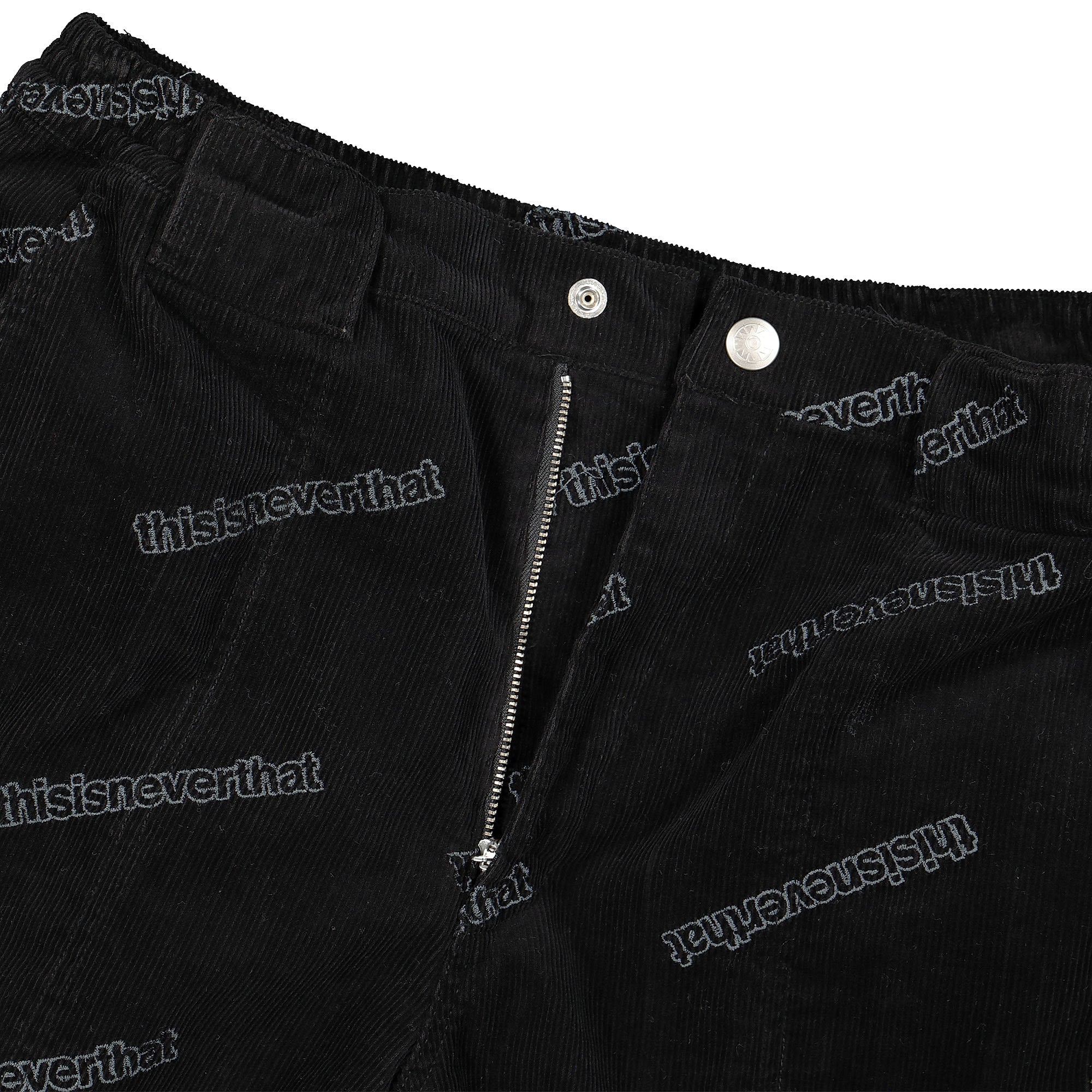 thisisneverthat T-Logo PT Short Black Shorts Close-up | Overkill