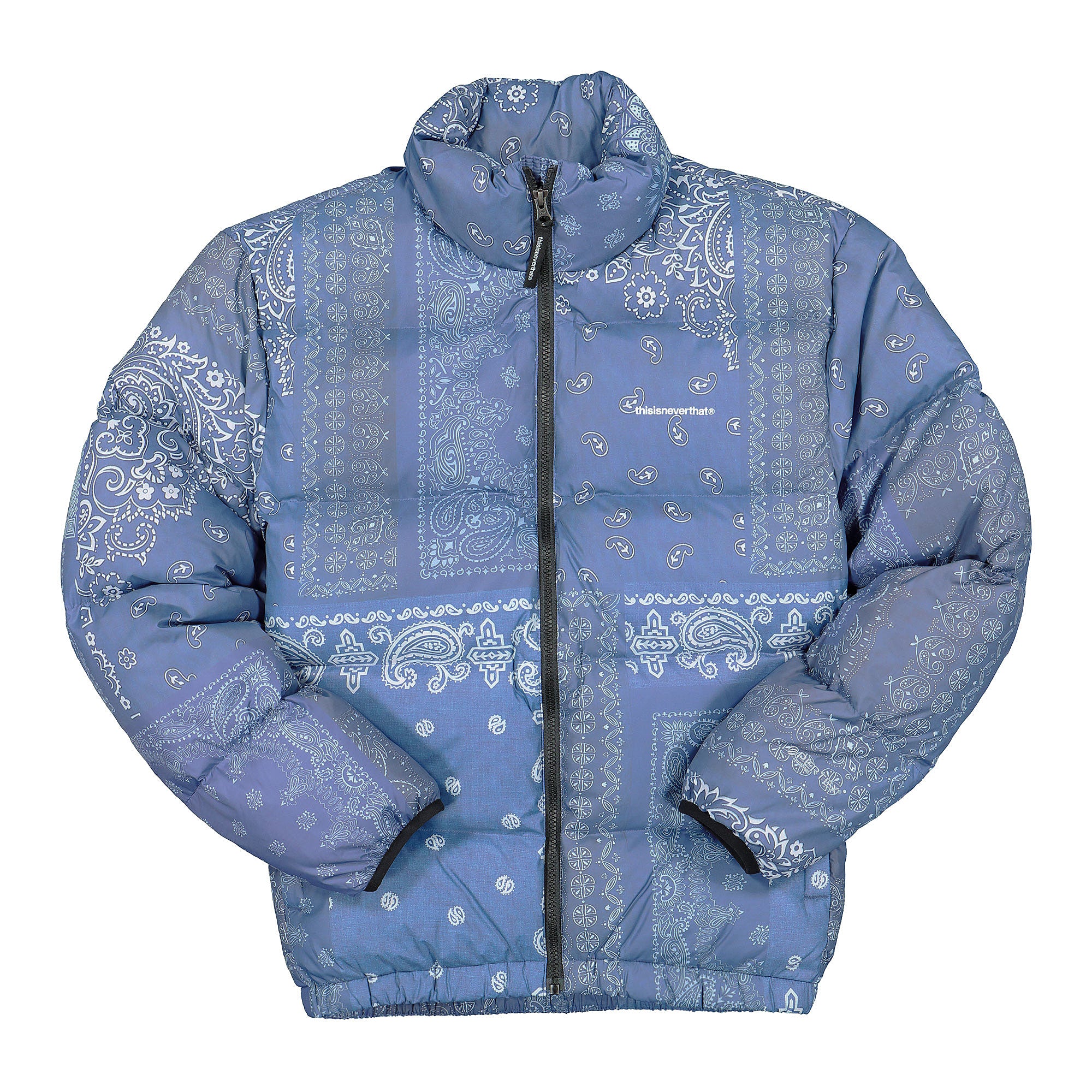 thisisneverthat Bandana Jacket Blue Jackets TN20FOW003 | Overkill