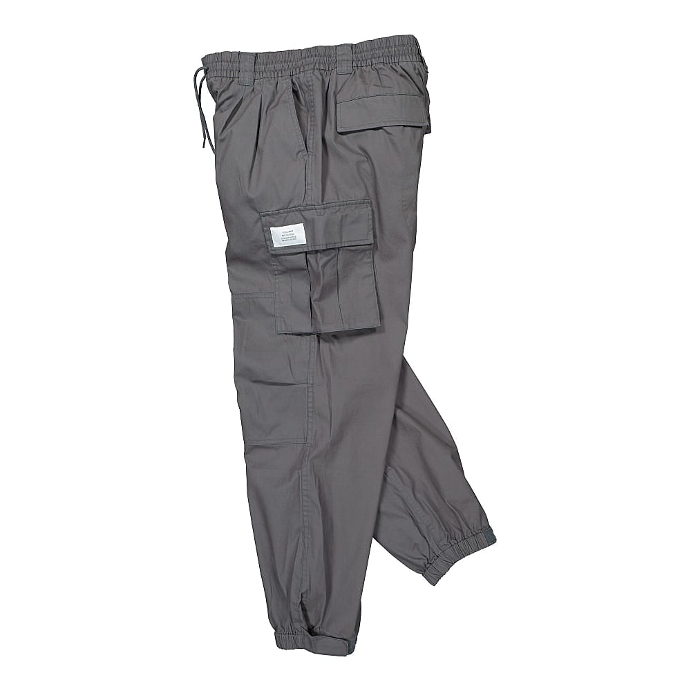 thisisneverthat Multi Cargo Pant Blue Grey Cargo Pants Close-up | Overkill