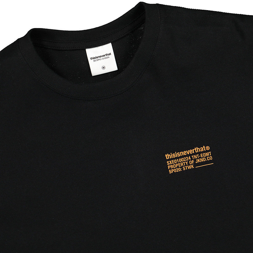 thisisneverthat STWK Longsleeve Top Black Longsleeves Material | Overkill