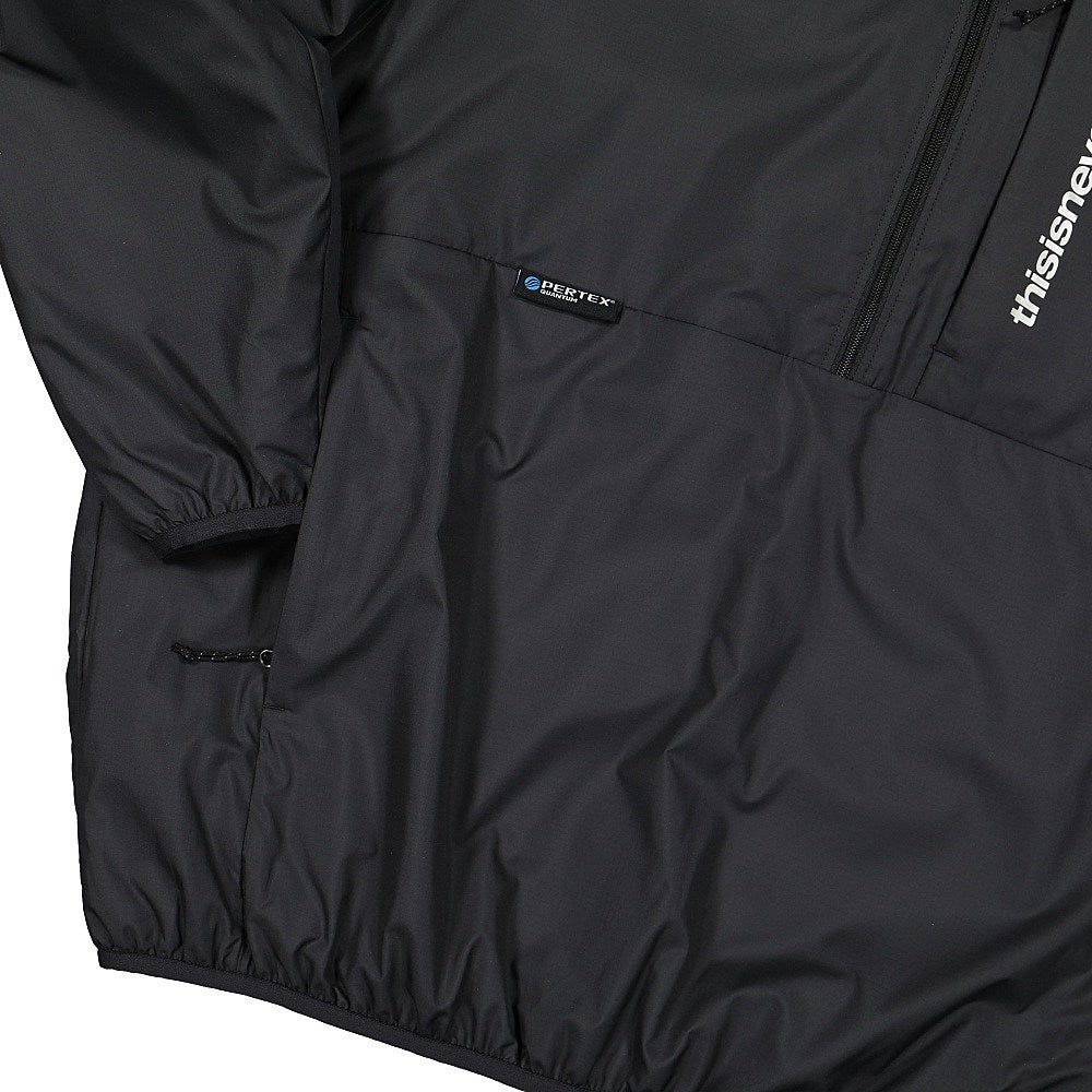 thisisneverthat PERTEX SP Pullover Black Sweatshirts Detailfoto | Overkill