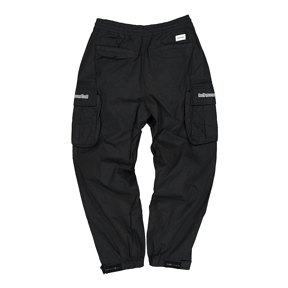 thisisneverthat Zip Cargo Pant Black Cargo Pants TN20SPA007 | Overkill