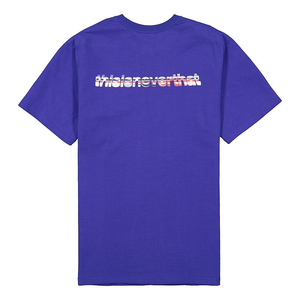 thisisneverthat 3D Logo Tee Violet T-Shirts Material | Overkill