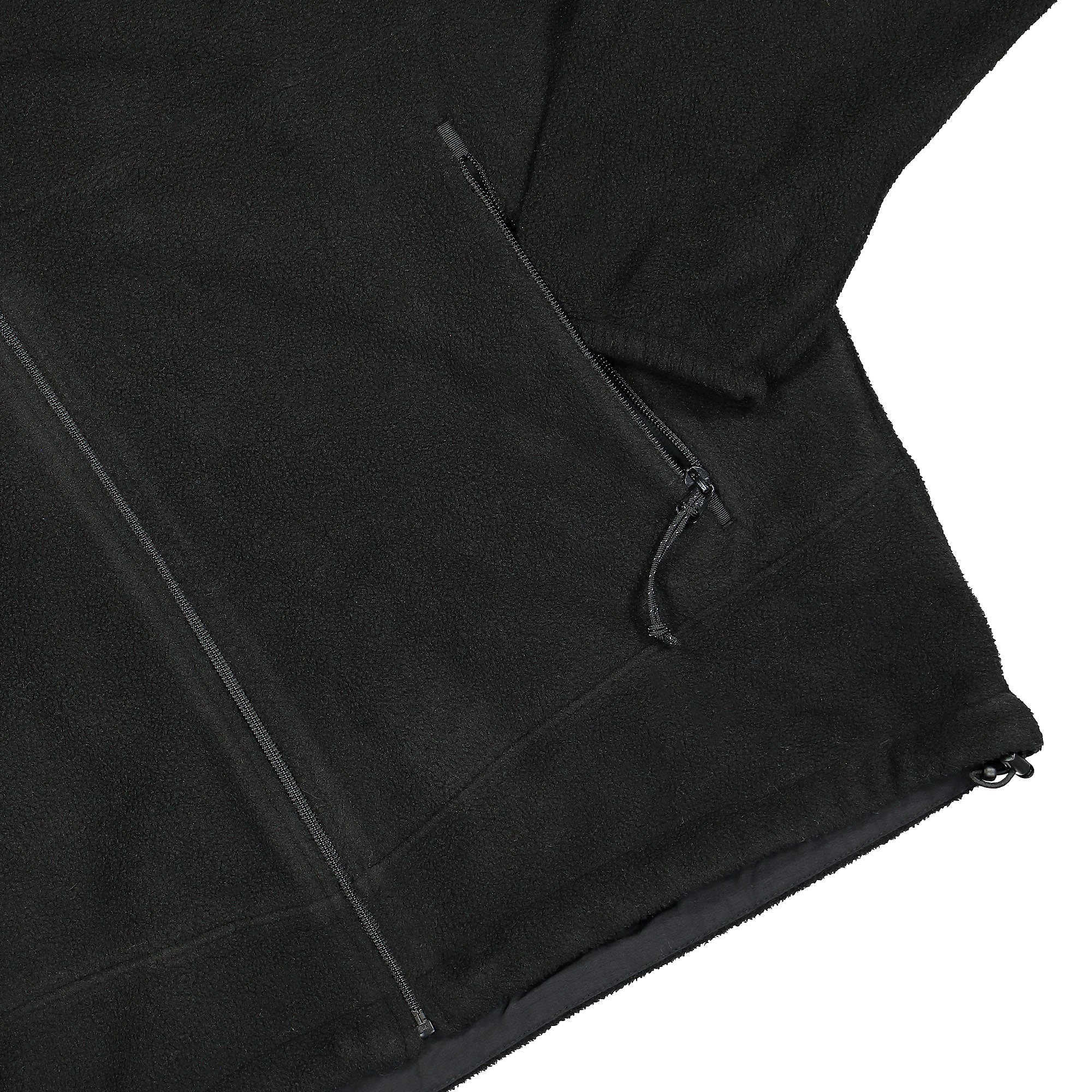 thisisneverthat T Fleece Jacket Black Fleece Jackets Detailfoto | Overkill