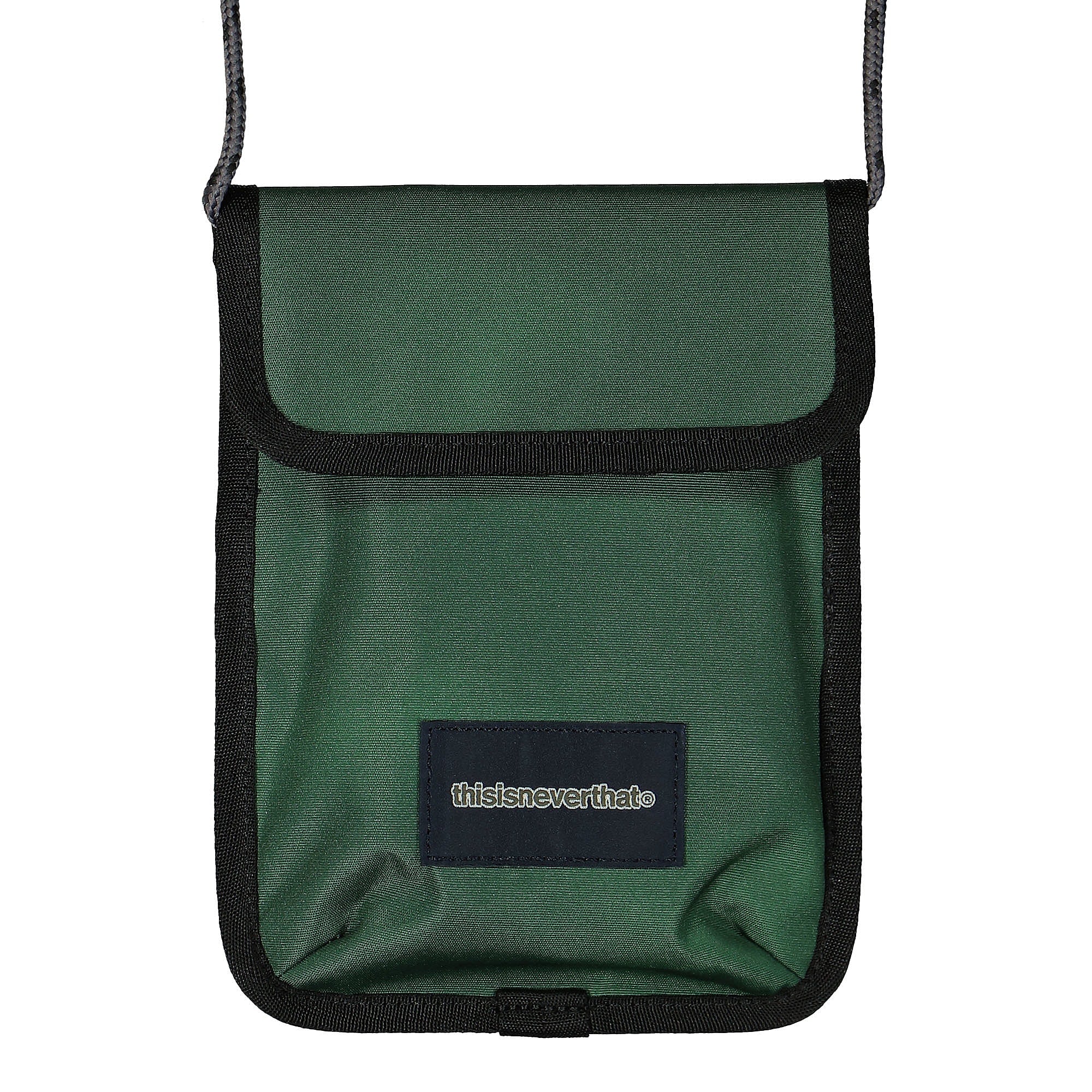 thisisneverthat CA90 Neck Pouch Green Wallets & Cases TN213WBASB03 / Green | Overkill