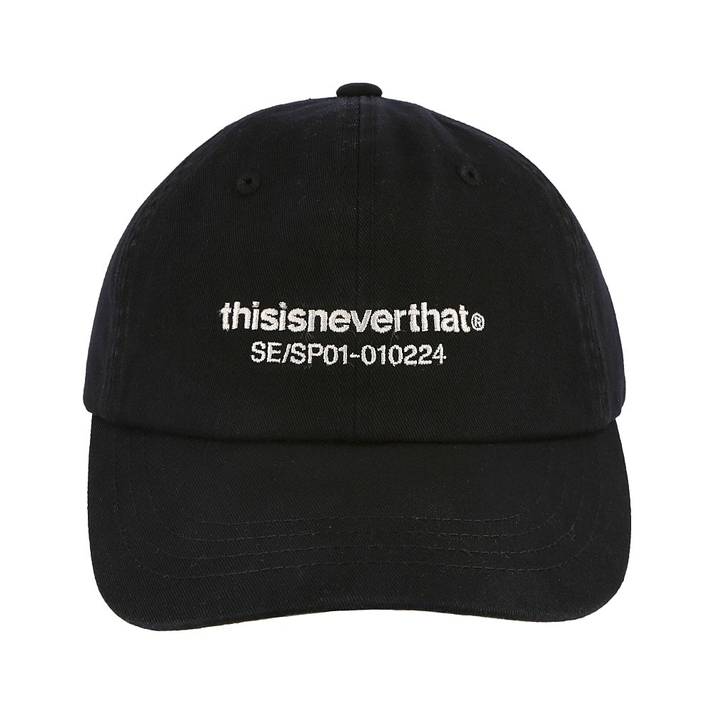 thisisneverthat T-Logo Skater Cap Black Caps Detailfoto | Overkill