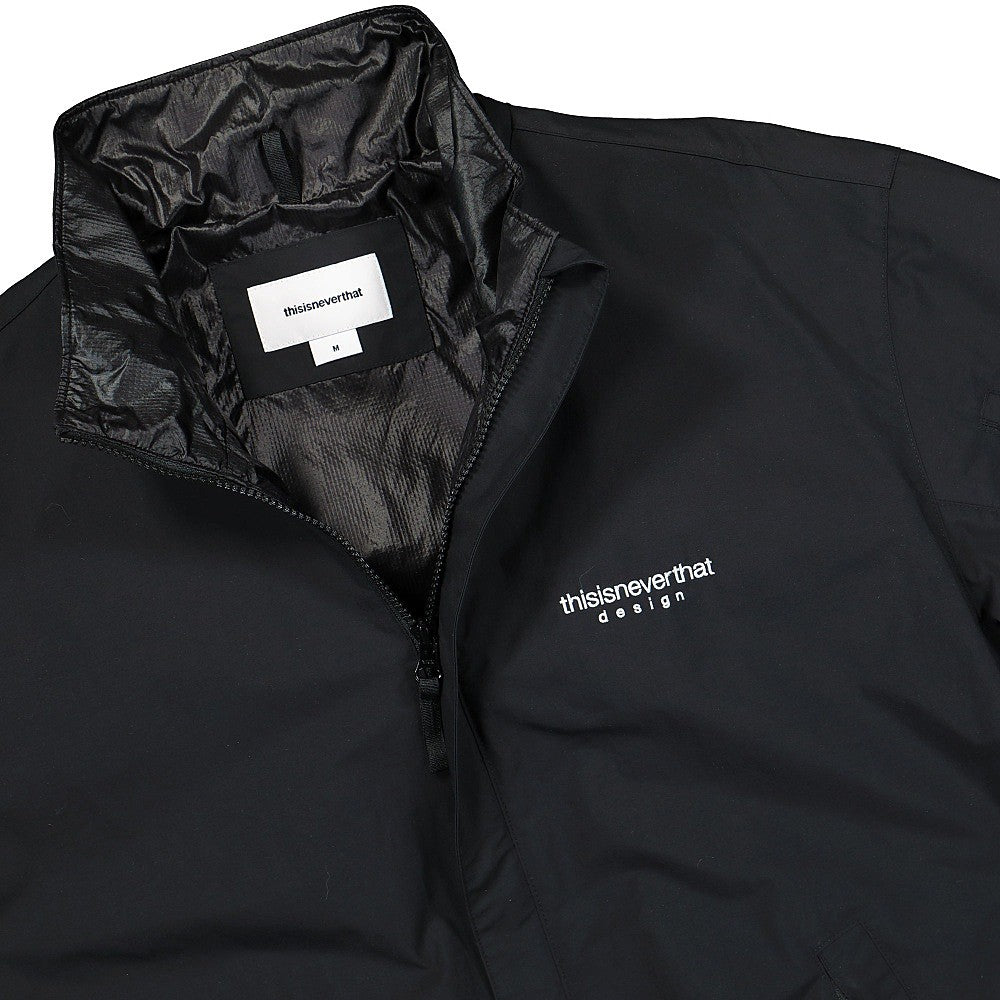 thisisneverthat PERTEX UL Jacket Black Jackets Close-up | Overkill