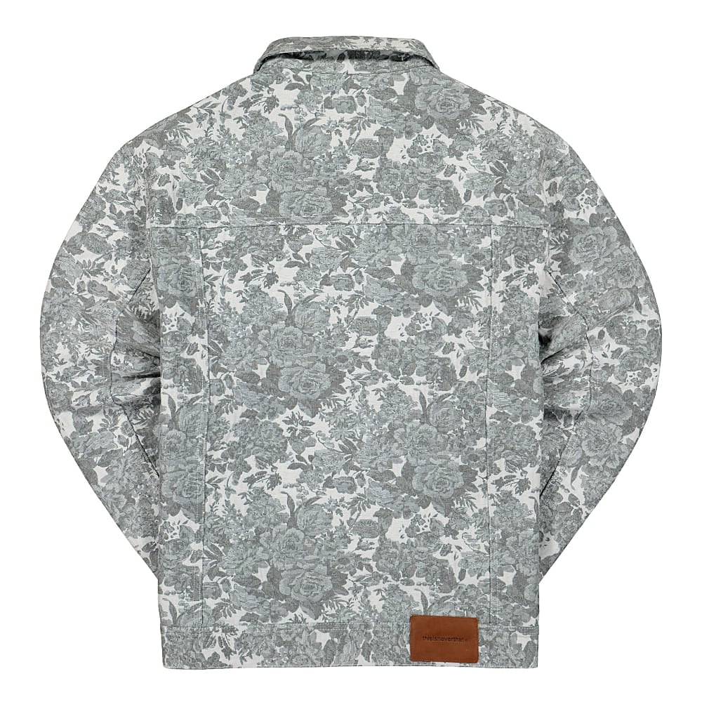 thisisneverthat Trucker Jacket Grey Jackets Material | Overkill