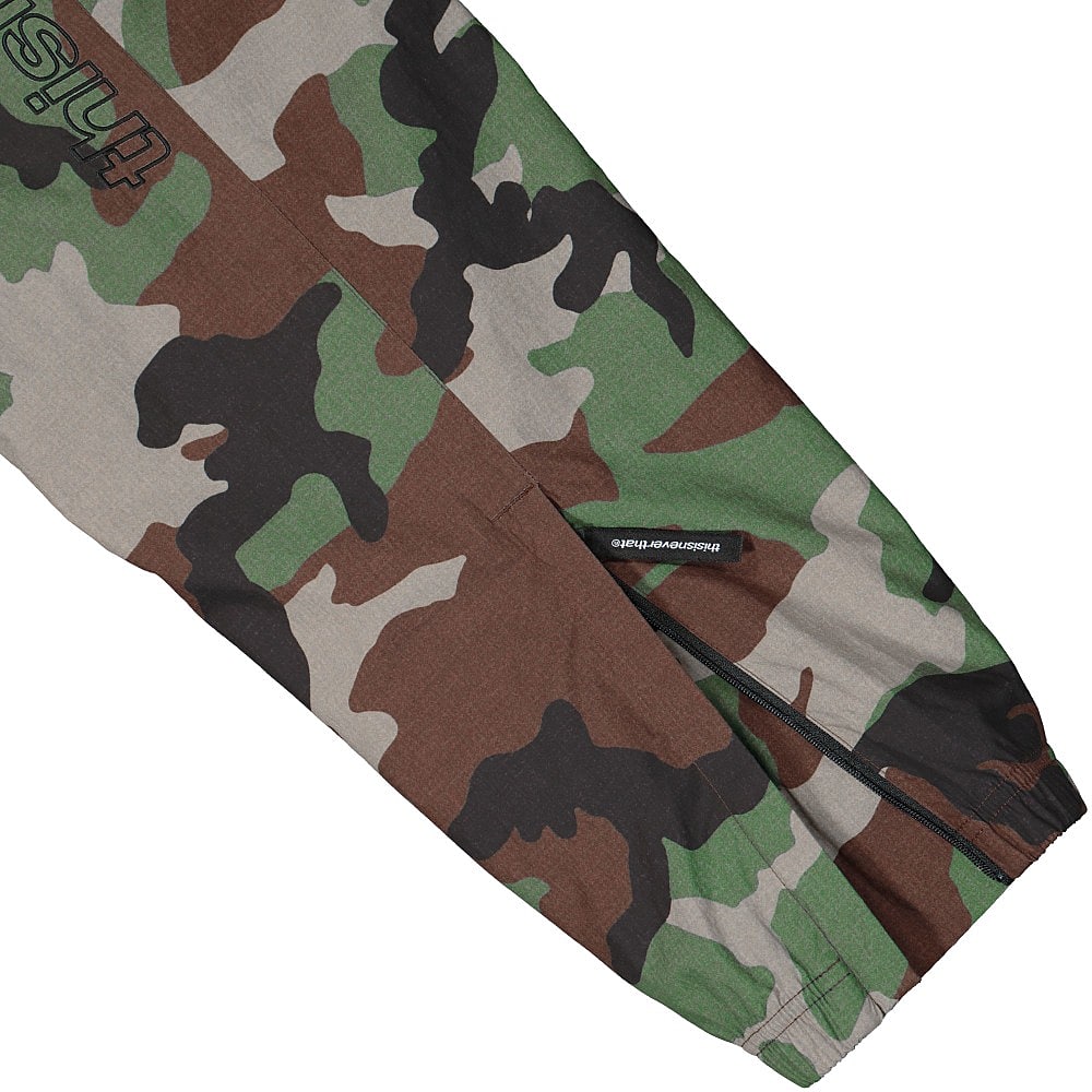 thisisneverthat SP Nylon Sport Pant Woodland Sweat & Track Pants Detail view 1 | Overkill