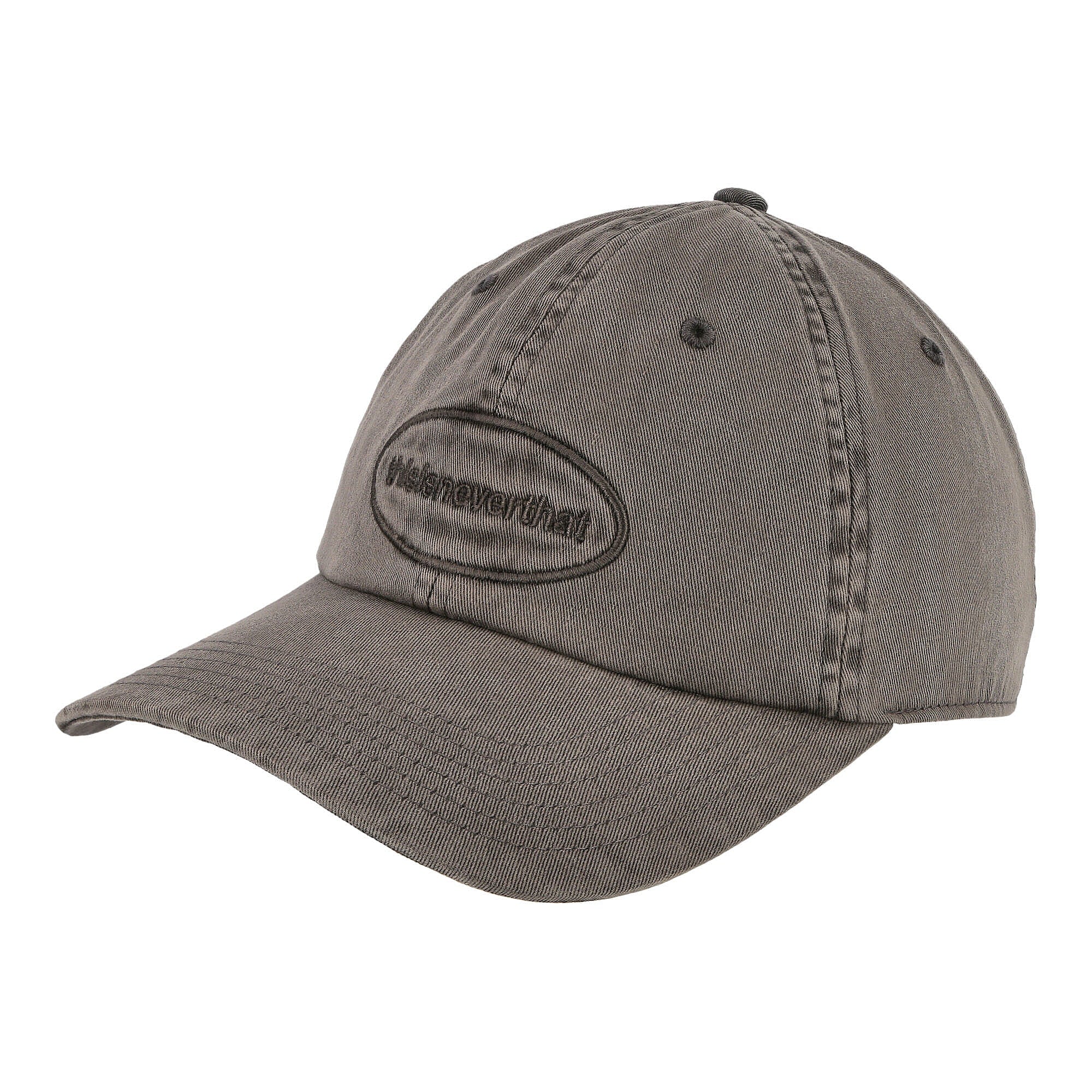 thisisneverthat Overdyed E/T-Logo Cap Charcoal Caps TN220WHWBC02 | Overkill