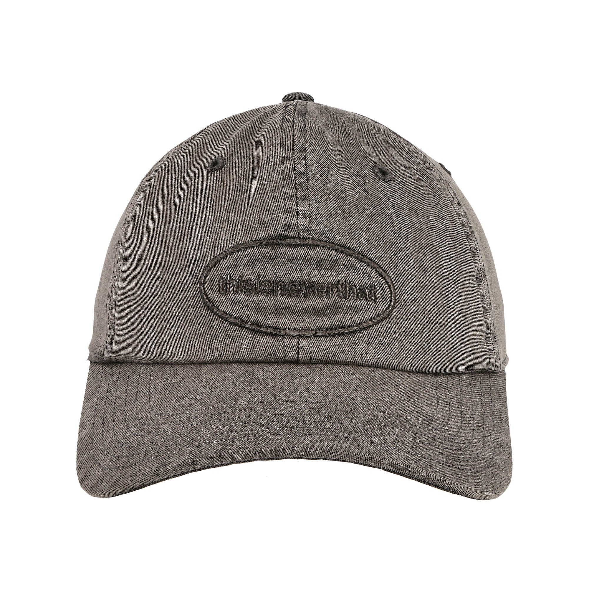 thisisneverthat Overdyed E/T-Logo Cap Charcoal Caps Detailfoto | Overkill