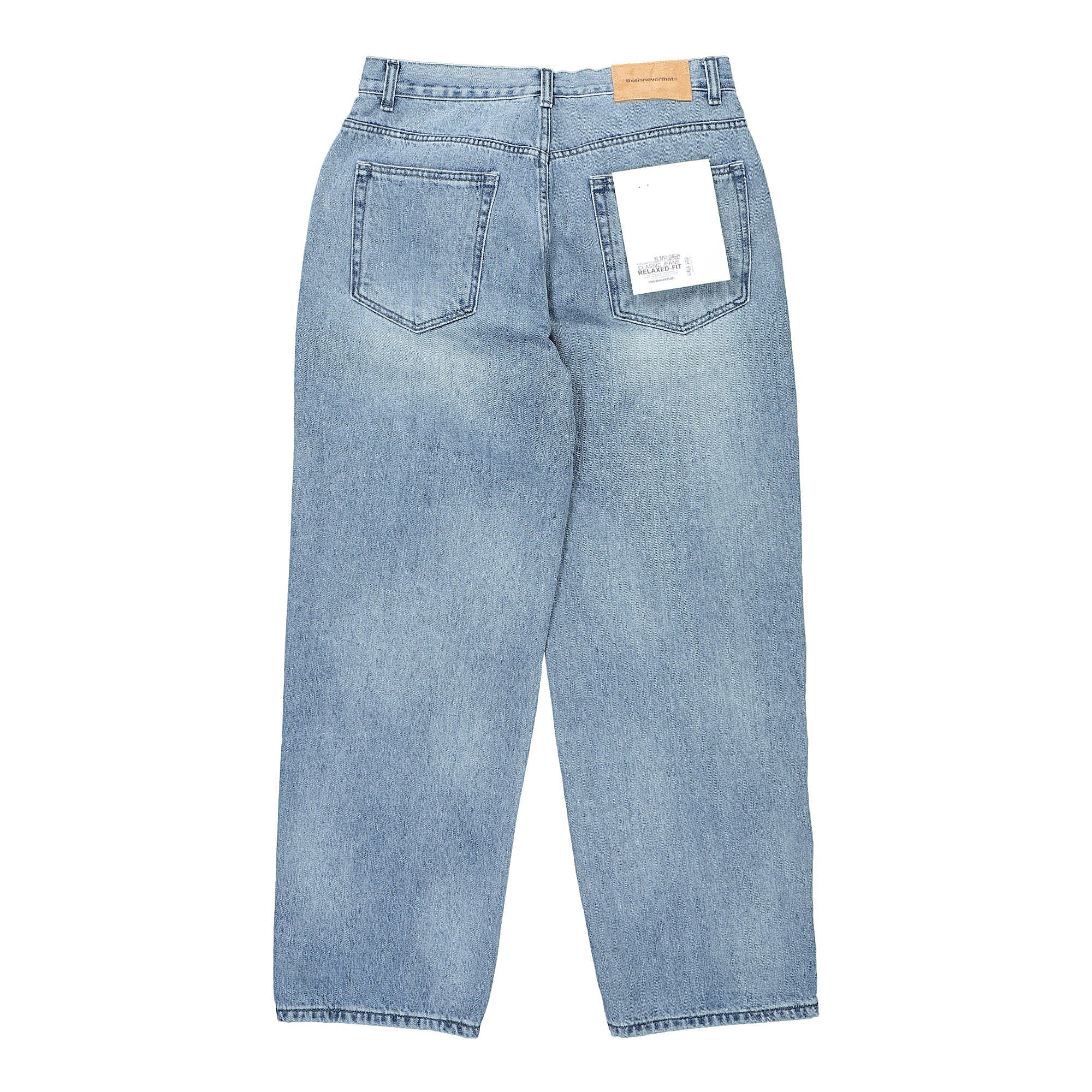 thisisneverthat Relaxed Denim Pant Light Blue Jeans Material | Overkill