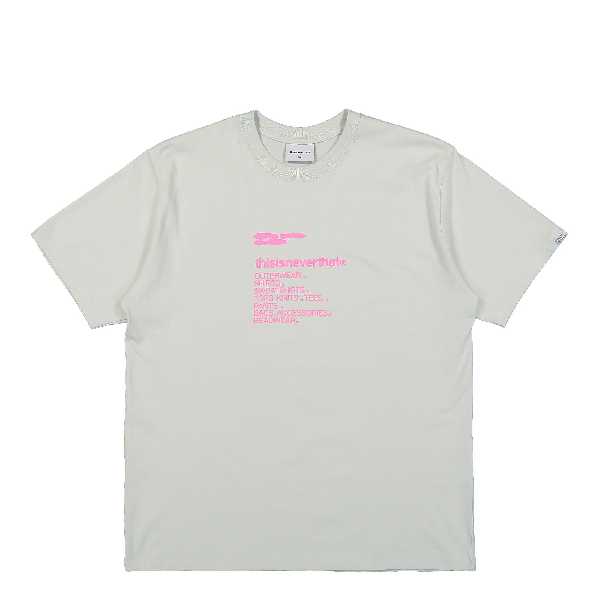 thisisneverthat TNT Collection Tee Pale Mint T-Shirts TN221TTSST08 | Overkill