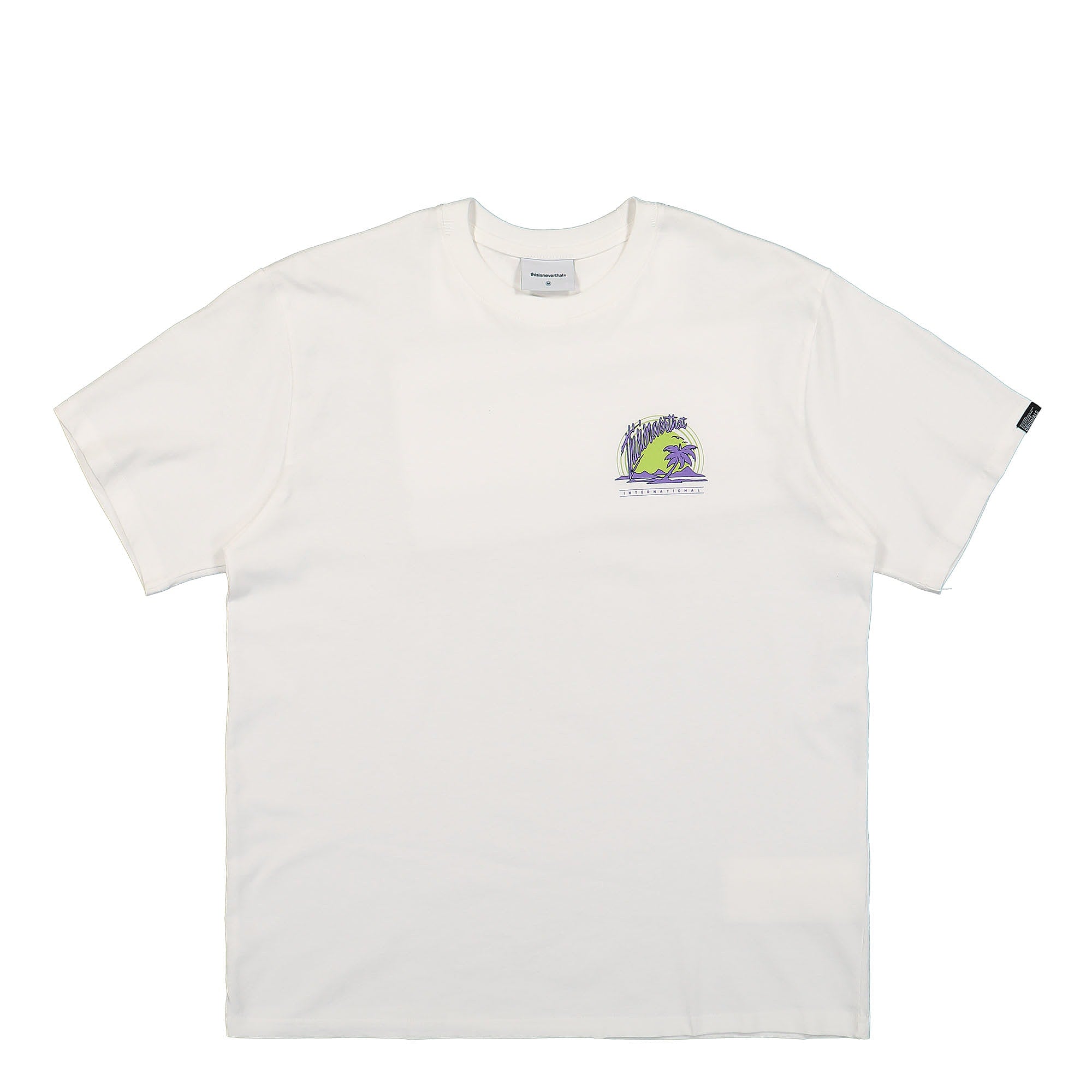 thisisneverthat Palm Tree Tee Off White T-Shirts TN221TTSST27 | Overkill