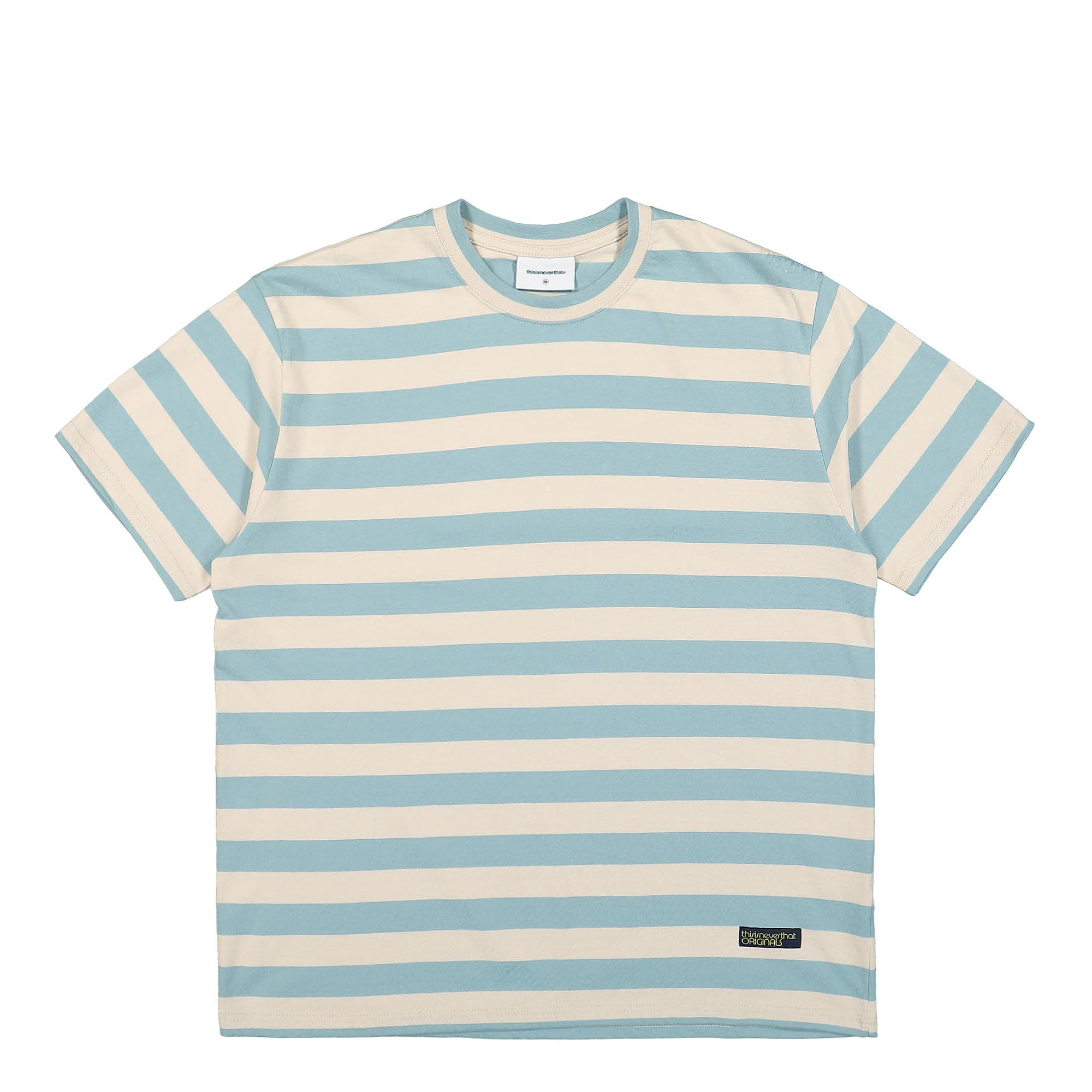 thisisneverthat Striped Tee Mint / Ivory T-Shirts TN221TTSST31 | Overkill
