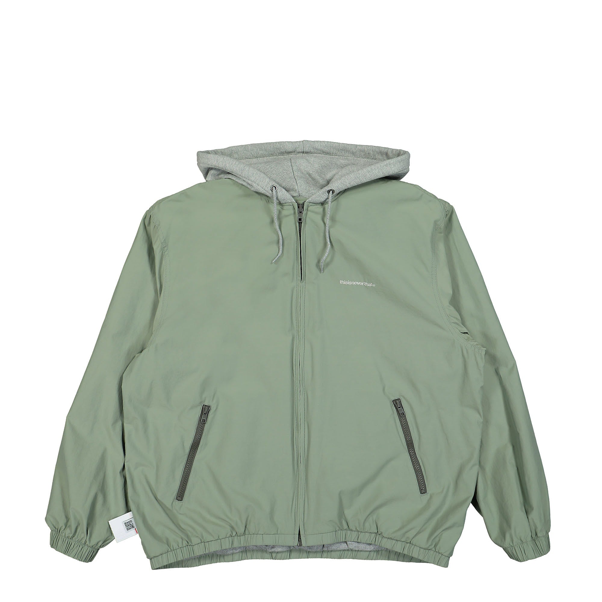 thisisneverthat T-Logo Sweat Lining Jacket Light Green Jackets TN221WOWLS07 | Overkill