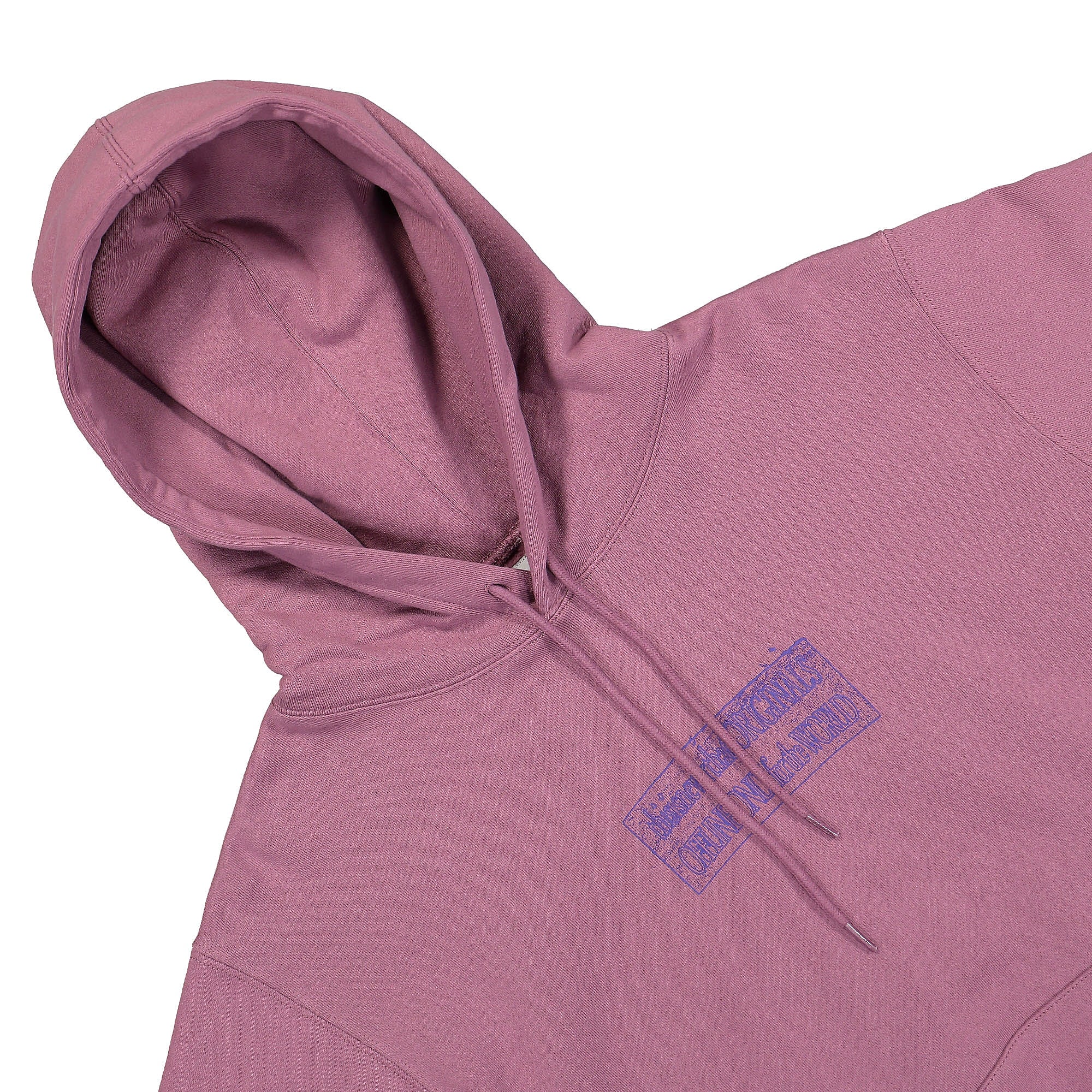 thisisneverthat Mural Hoodie Fuchsia Hoodies Material | Overkill