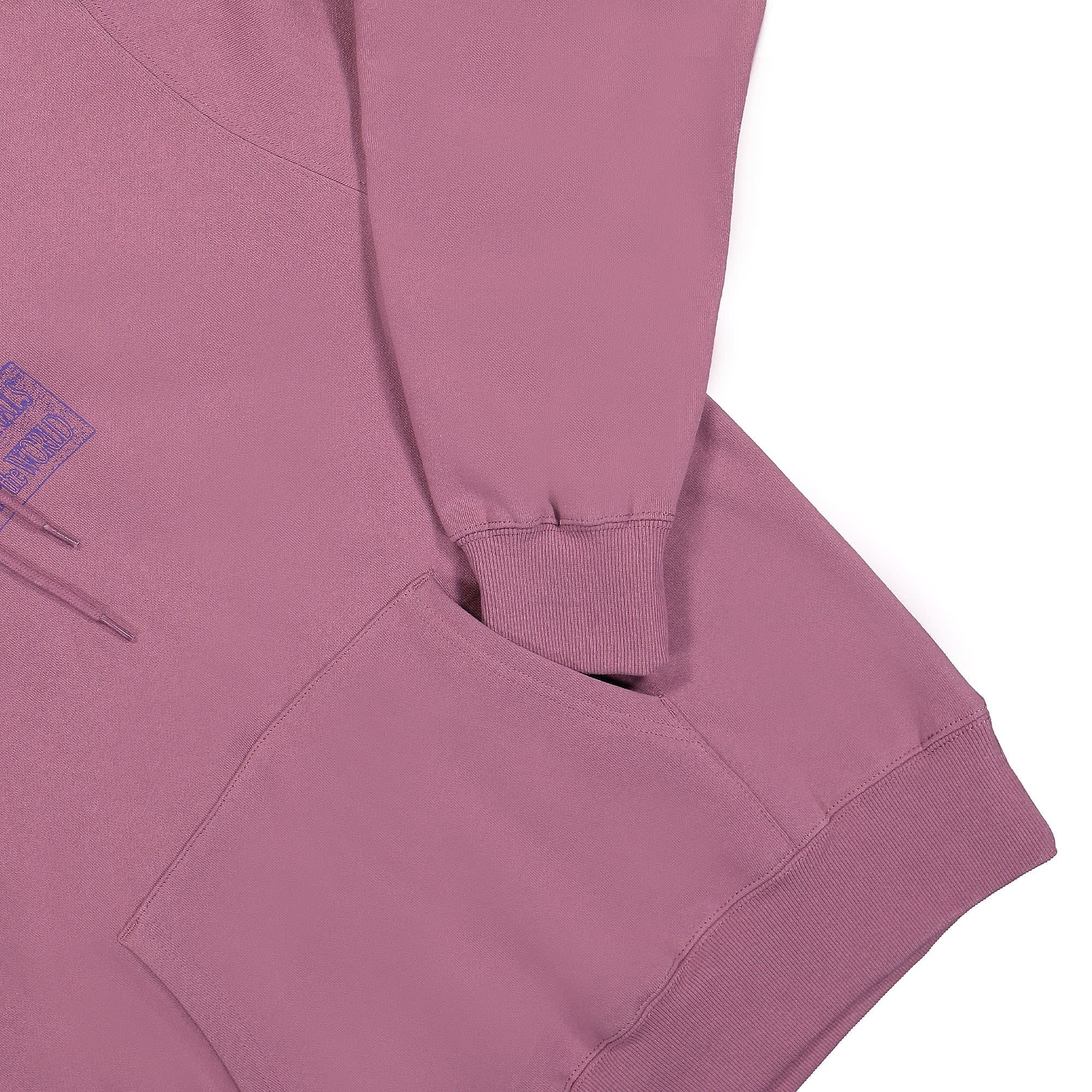 thisisneverthat Mural Hoodie Fuchsia Hoodies Detailfoto | Overkill