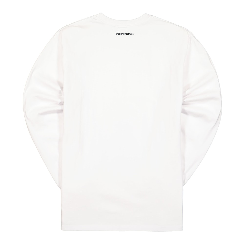 thisisneverthat T-Logo Longsleeve Top White Longsleeves Material | Overkill