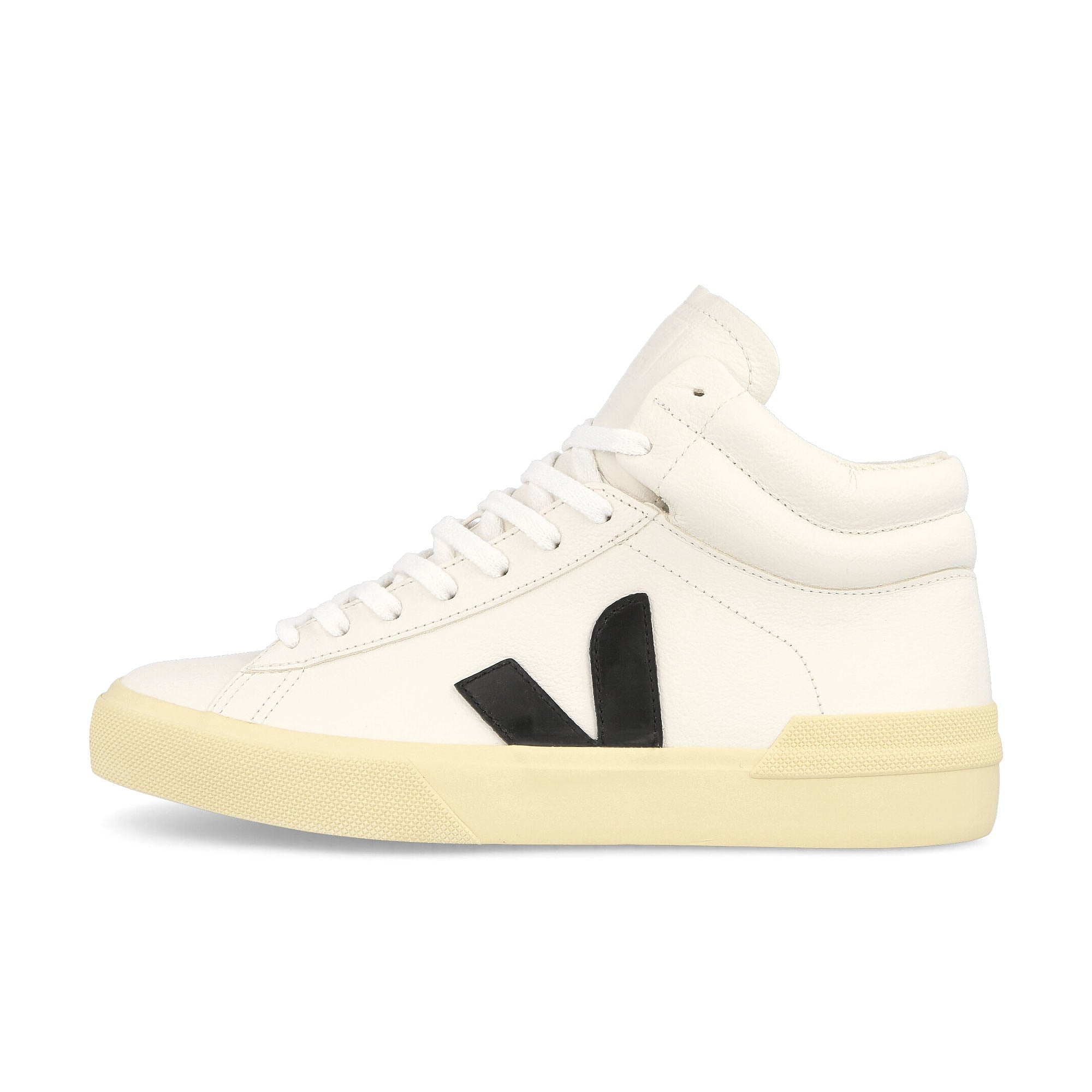 Veja wmns minotaur chromefree leather White-Black High Top Sneakers TR0502929A | Overkill