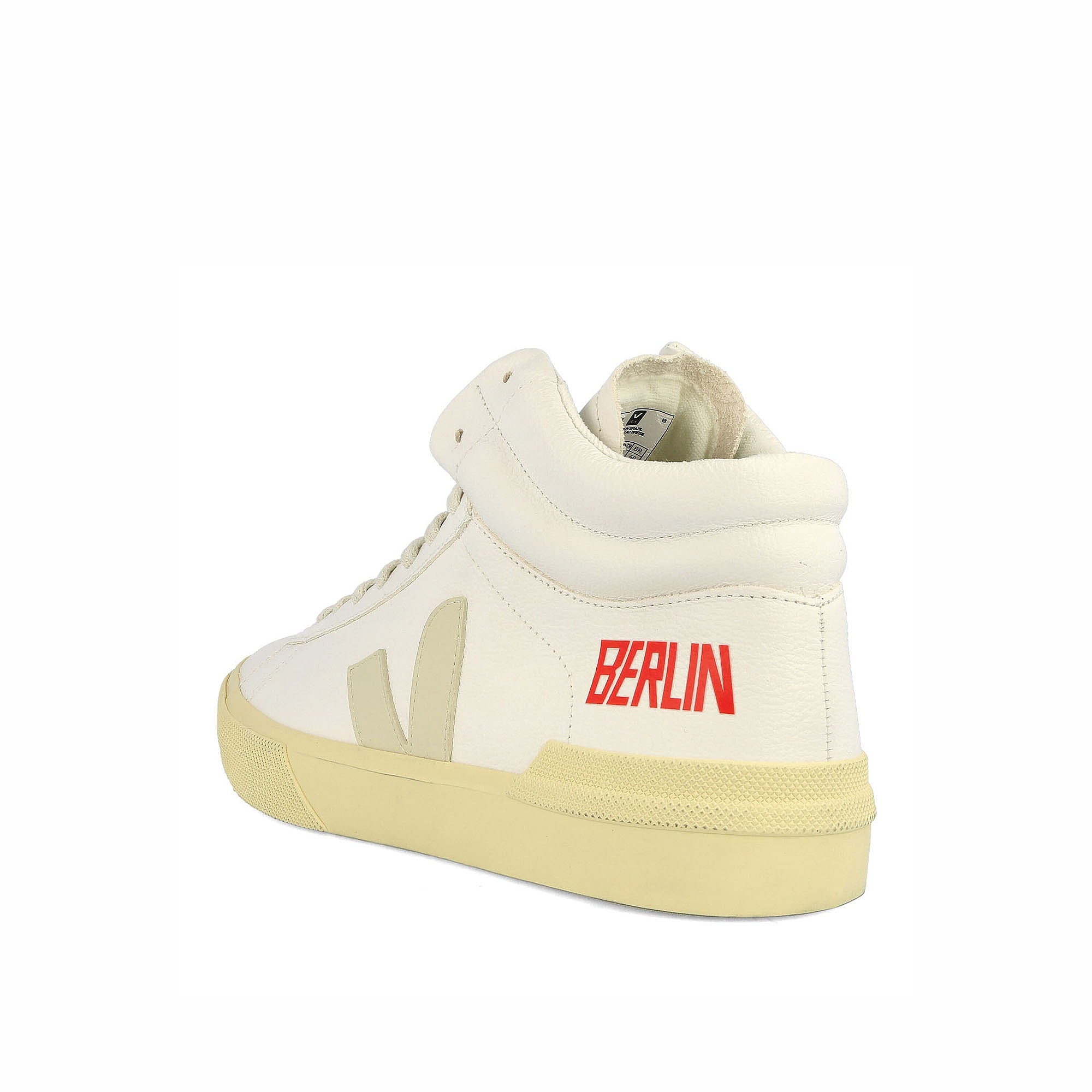 Veja Berlin x Veja Wmns Minotaur Chromefree Leather White Sneakers Material | Overkill