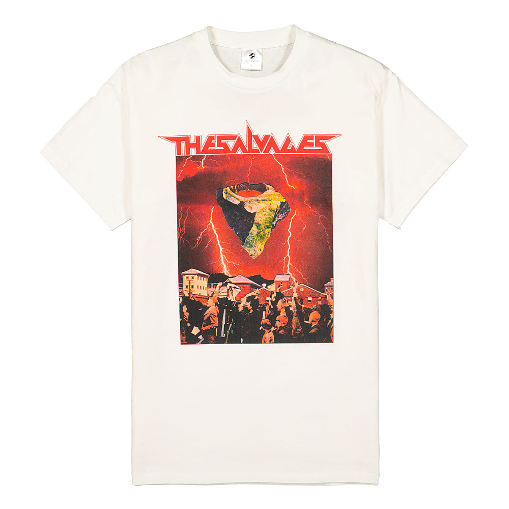 The Salvages Space Rock 3 Tee White T-Shirts TSSPT | Overkill