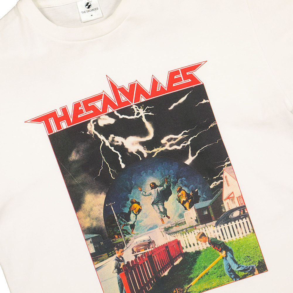 The Salvages Space Rock Tee White T-Shirts Close-up | Overkill
