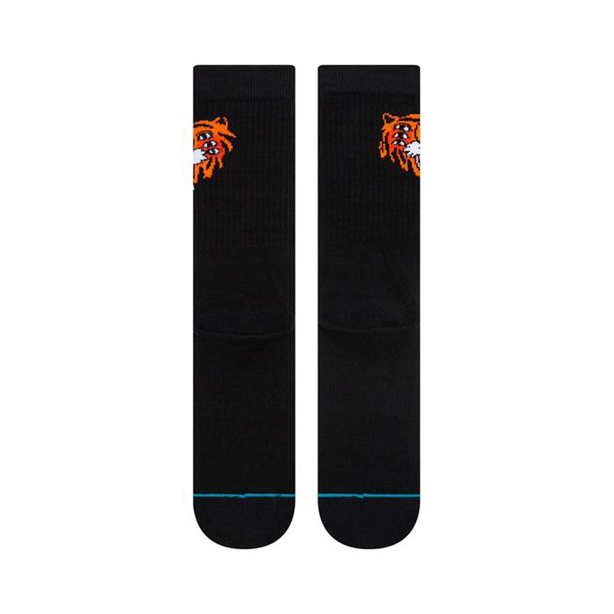 Stance Cavolo Tiger Crew Socks Black Socks Close-up | Overkill