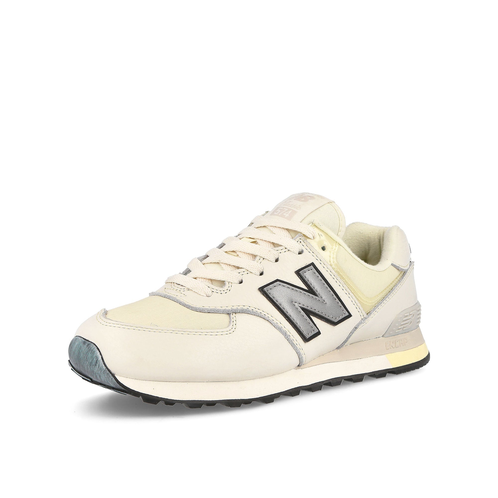 New Balance u574bh2 White Sneakers Close Up | Overkill
