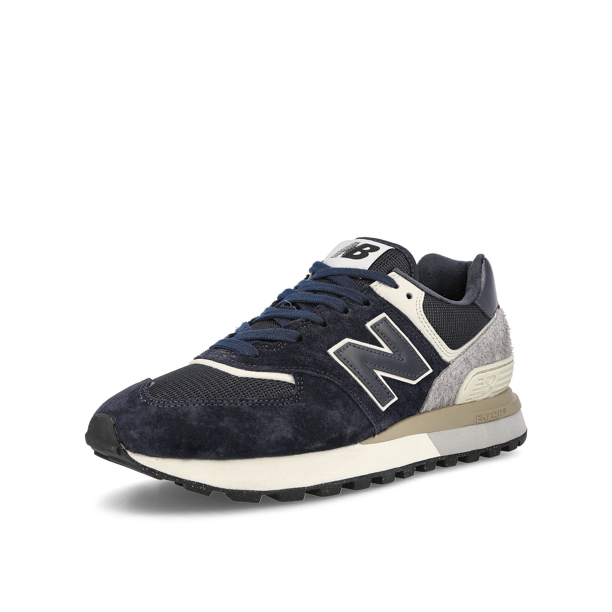 New Balance U574LGBN Multicolor Sneakers Close Up | Overkill