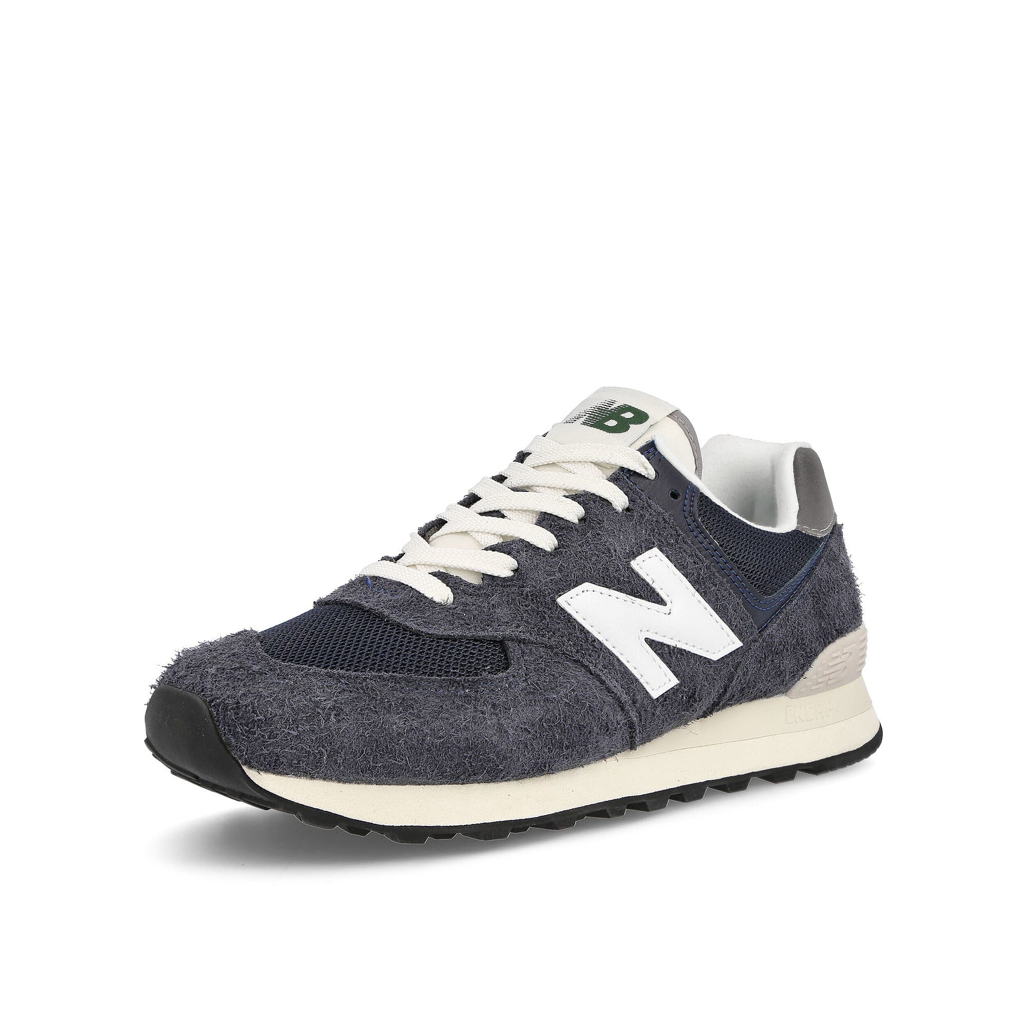New Balance u574rh2 Dark Grey / White Sneakers Close Up | Overkill