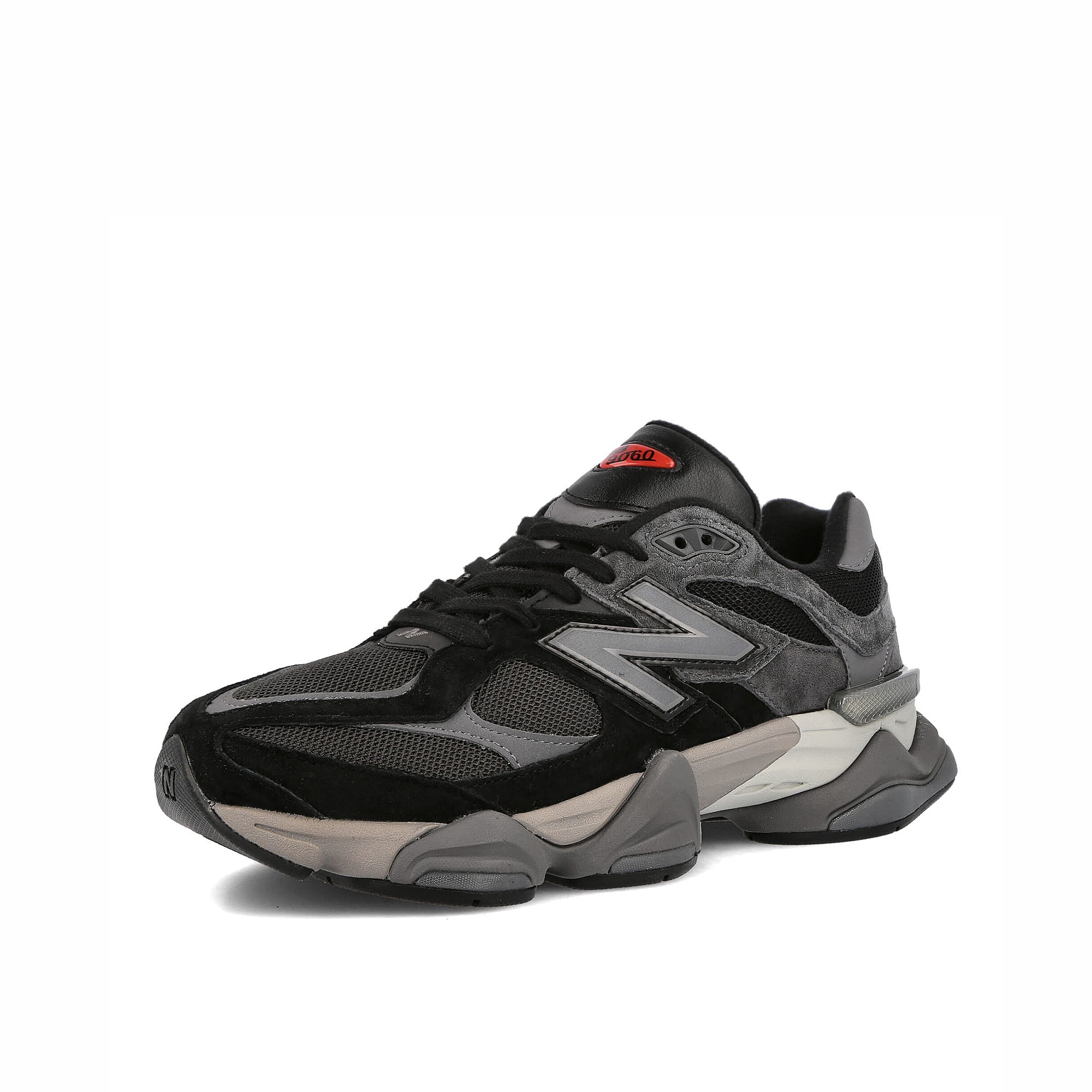 New Balance U9060BLK Grey / Black Low Top Sneakers Close Up | Overkill