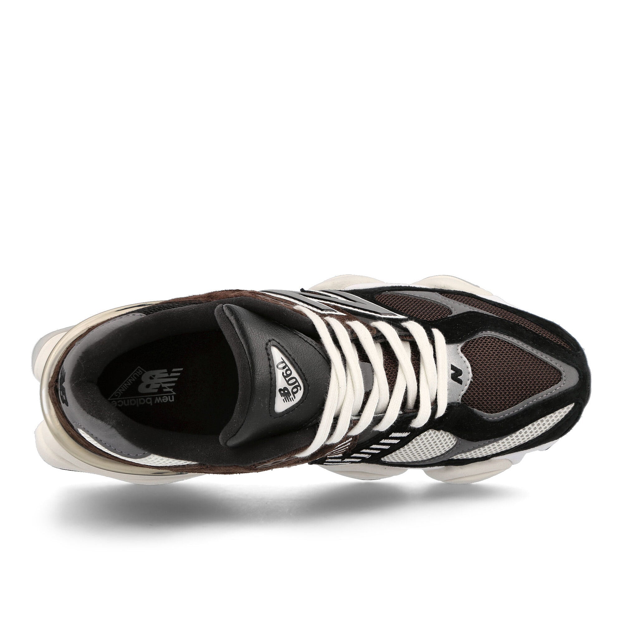 New Balance u9060brn Dark Brown Sneakers Detailfoto | Overkill