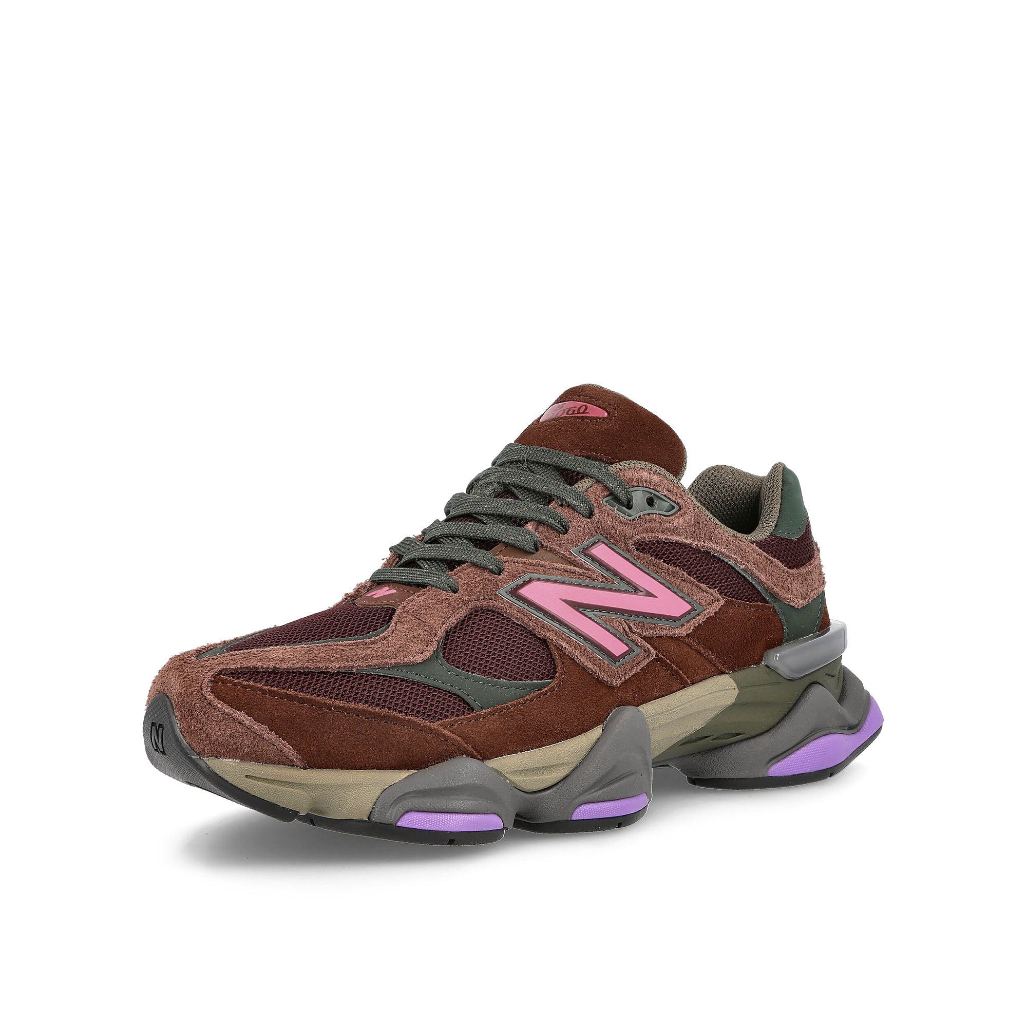 New Balance U9060BUR Rich Oak Sneakers Close Up | Overkill