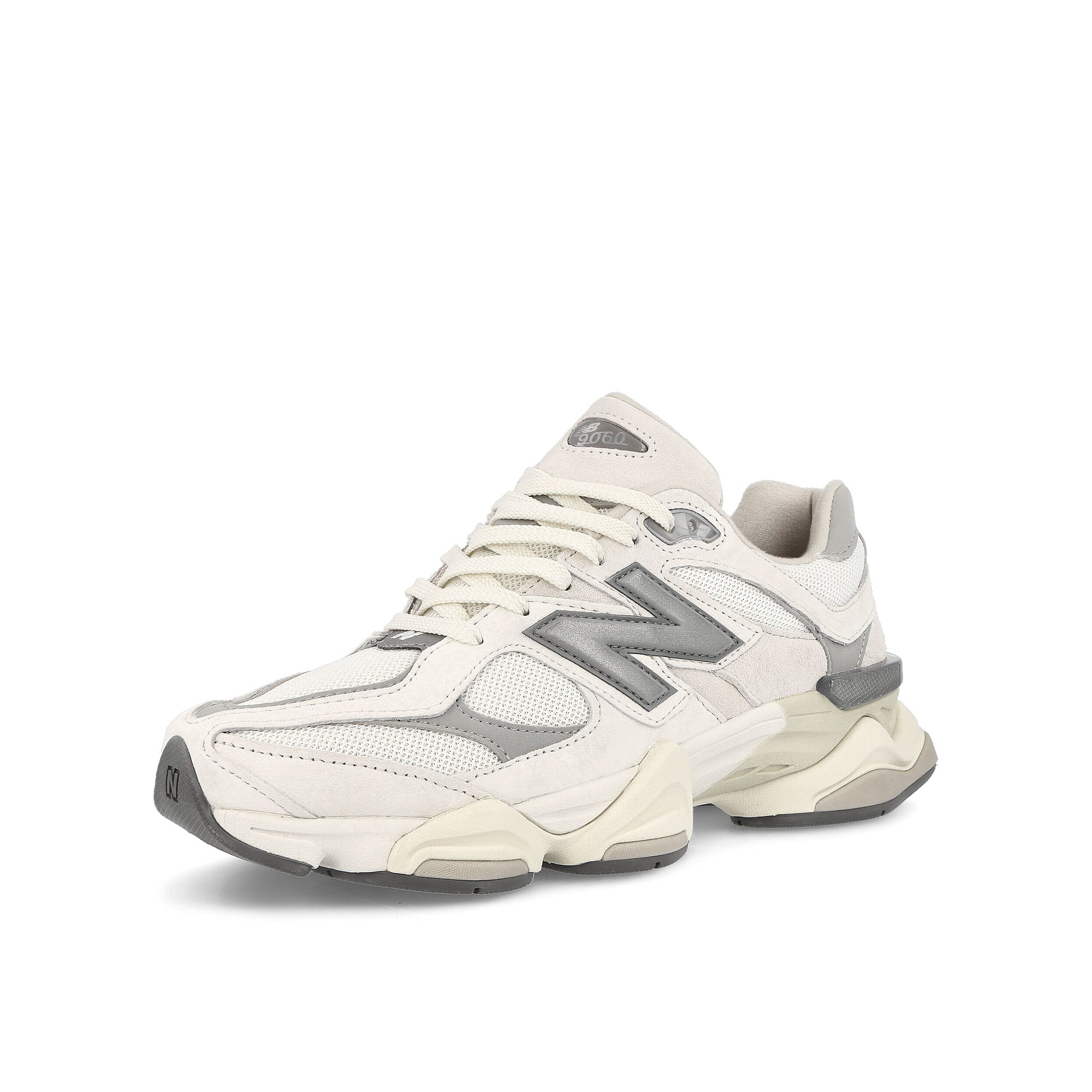 New Balance U9060ECA Grey-Beige Sneakers Close Up | Overkill