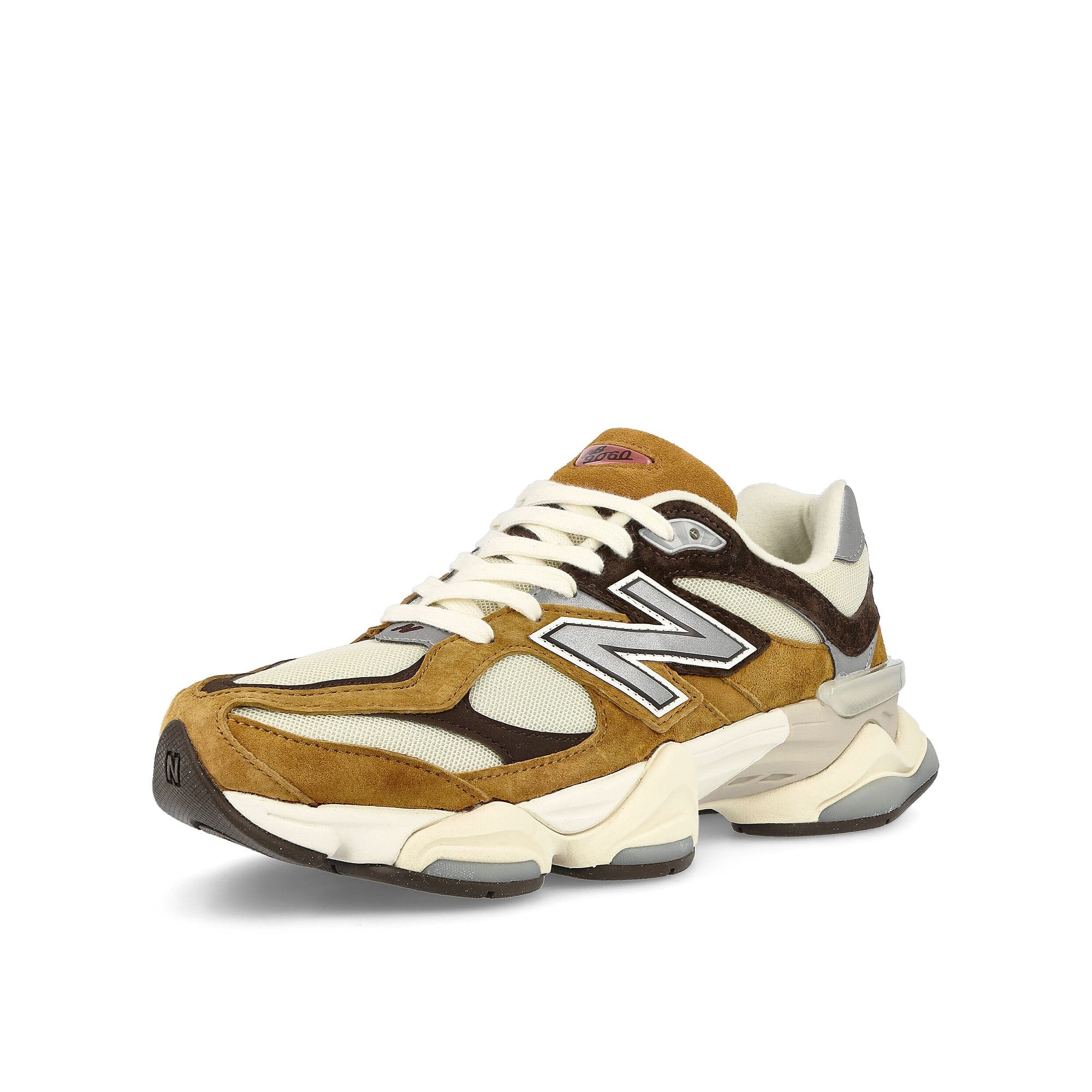 New Balance u9060wor Brown / Beige Sneakers Close Up | Overkill