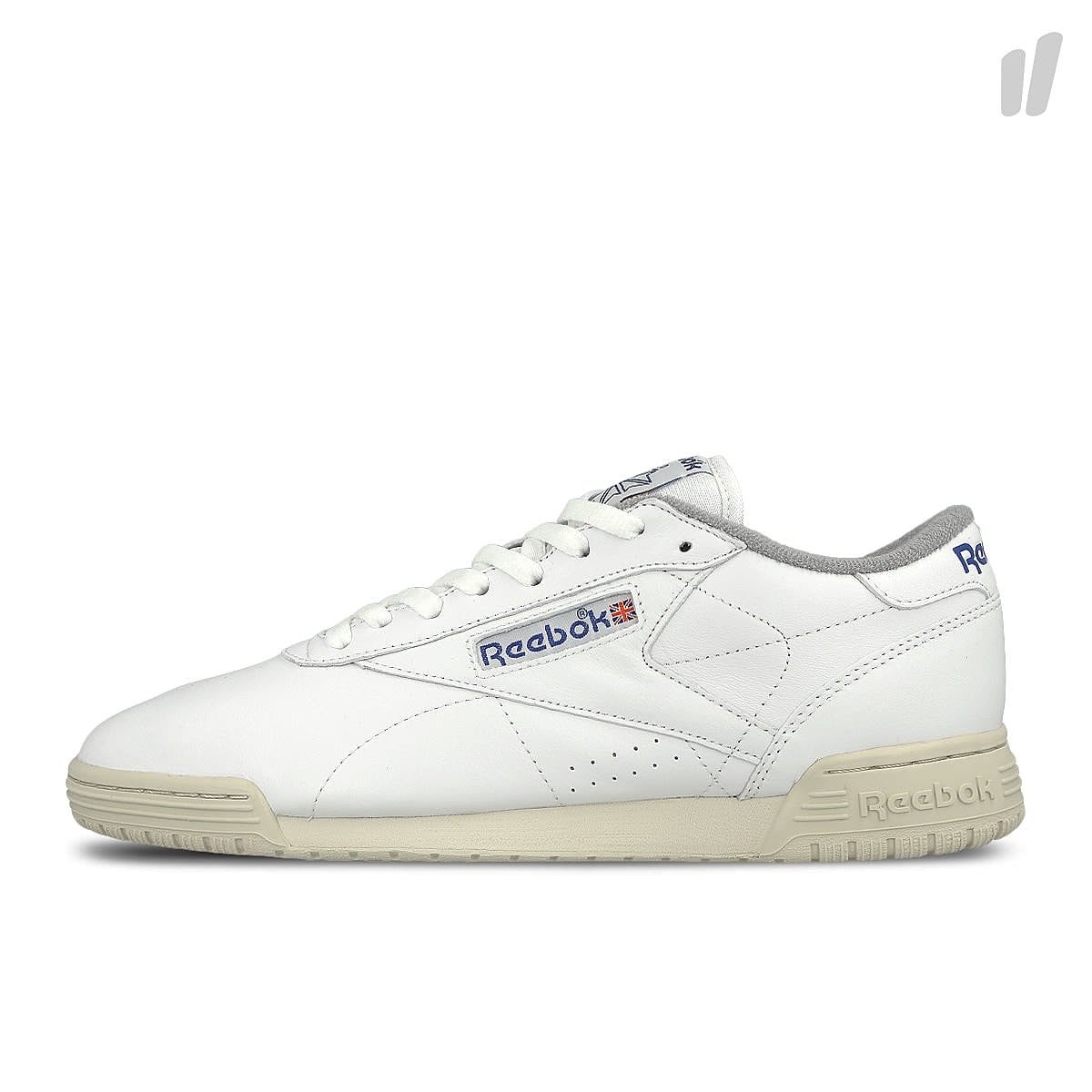 Reebok exofit lo clean logo r12 int White / Royal / Grey / Sand Sneakers V61810 | Overkill