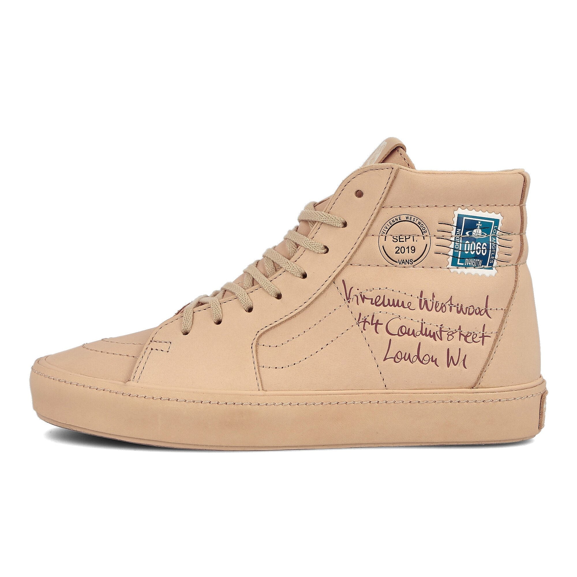 Vans Vivienne Westwood x Vans SK8-Hi Letter-Veggie Tan Sneakers VN0A4BV6XKF1 | Overkill