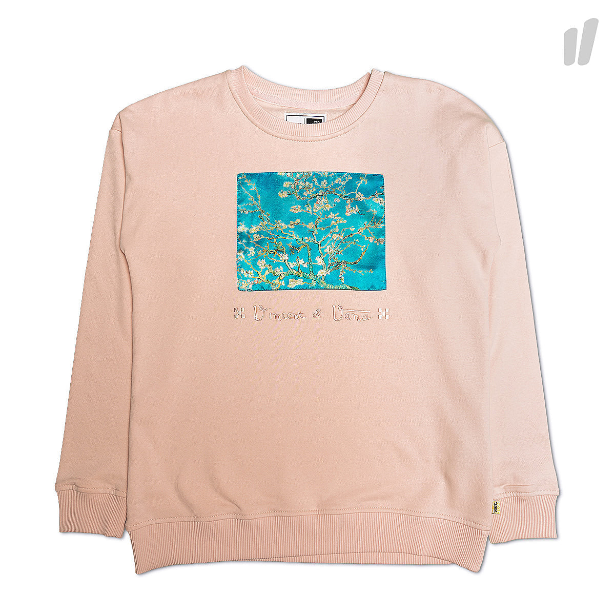Vans Wmns Almond Blossom Crew Silver Peony Sweatshirts 3QXJRCQ | Overkill