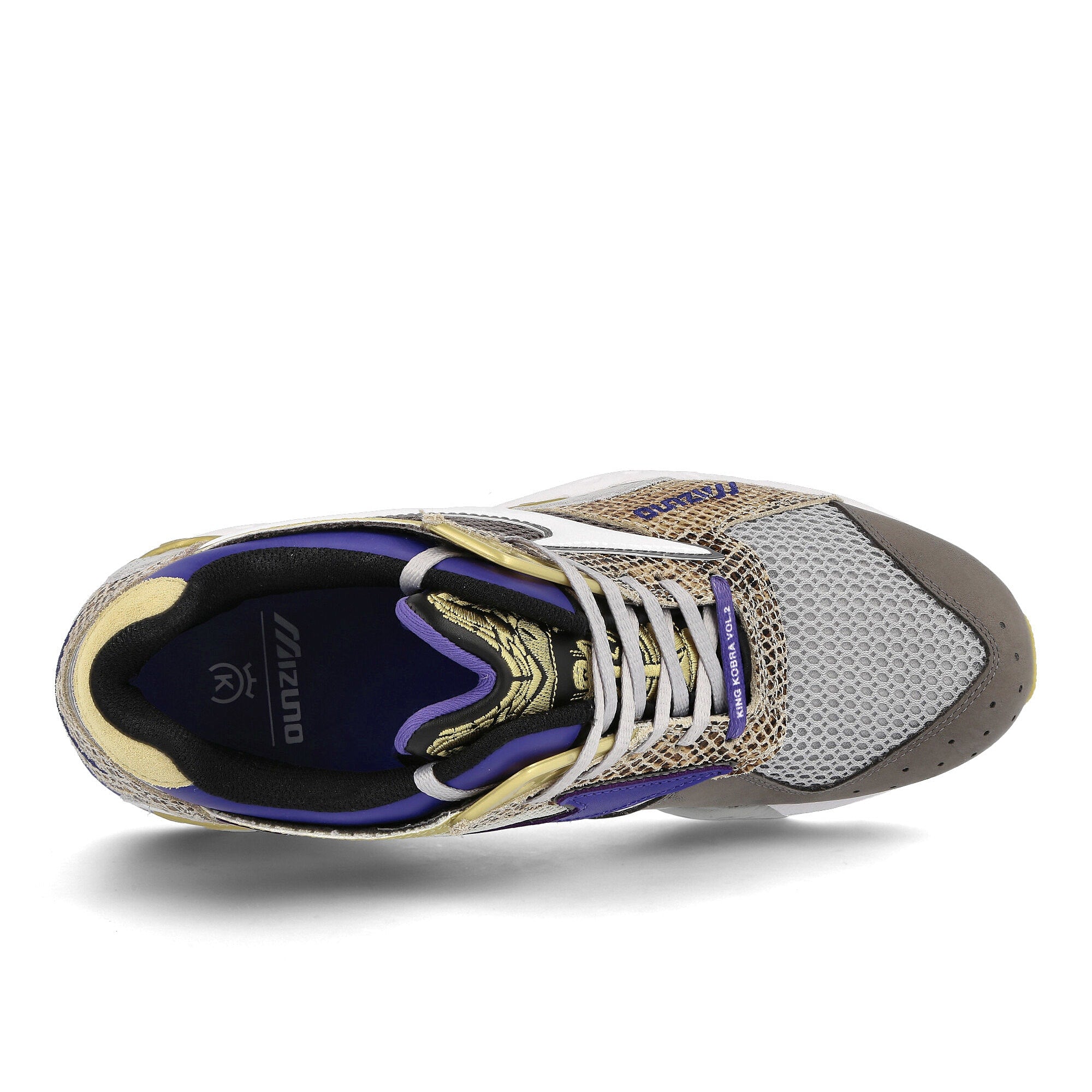 Mizuno 24 Kilates x Mizuno Mondo Control Multicolor Low Top Sneakers Detail View 1 | Overkill