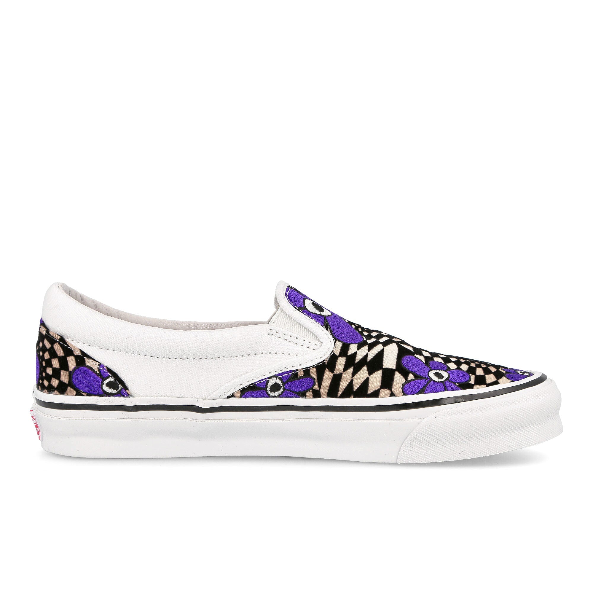 Vans PAM x Vans OG Classic Slip-On Pam Brown / True White Sneakers Silhouette | Overkill