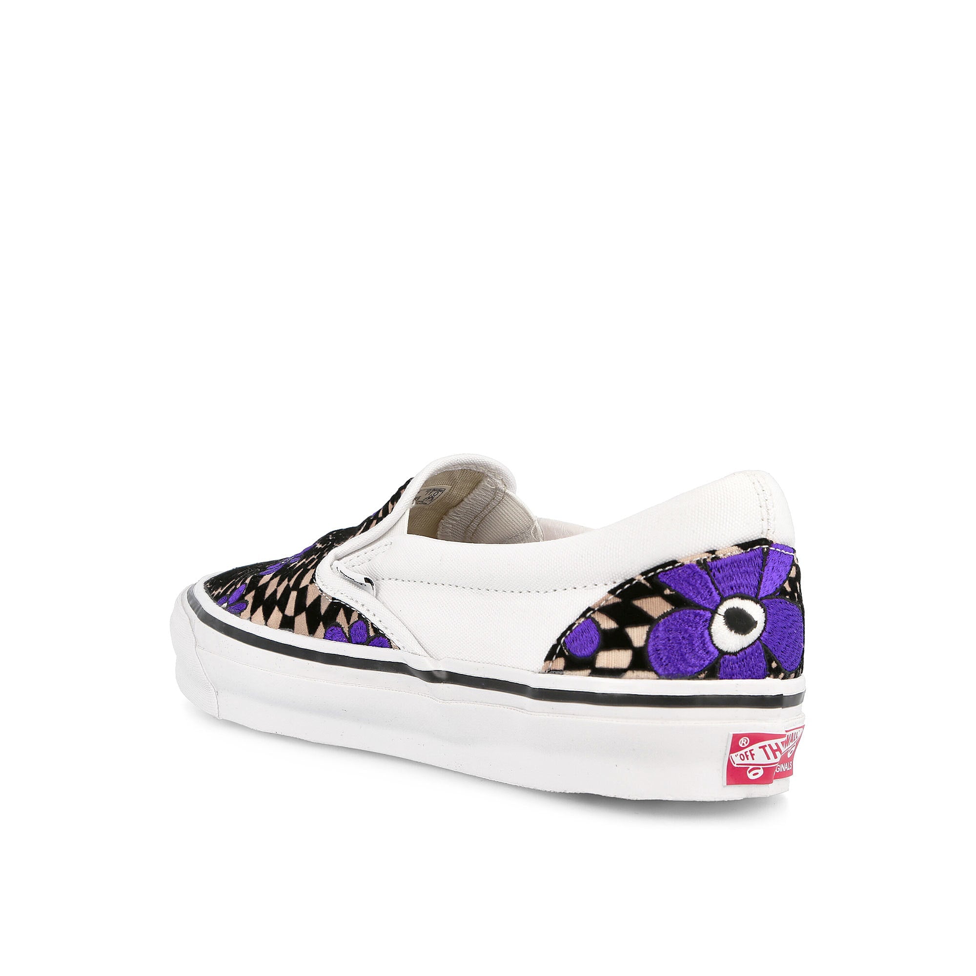 Vans PAM x Vans OG Classic Slip-On Pam Brown / True White Sneakers Material | Overkill