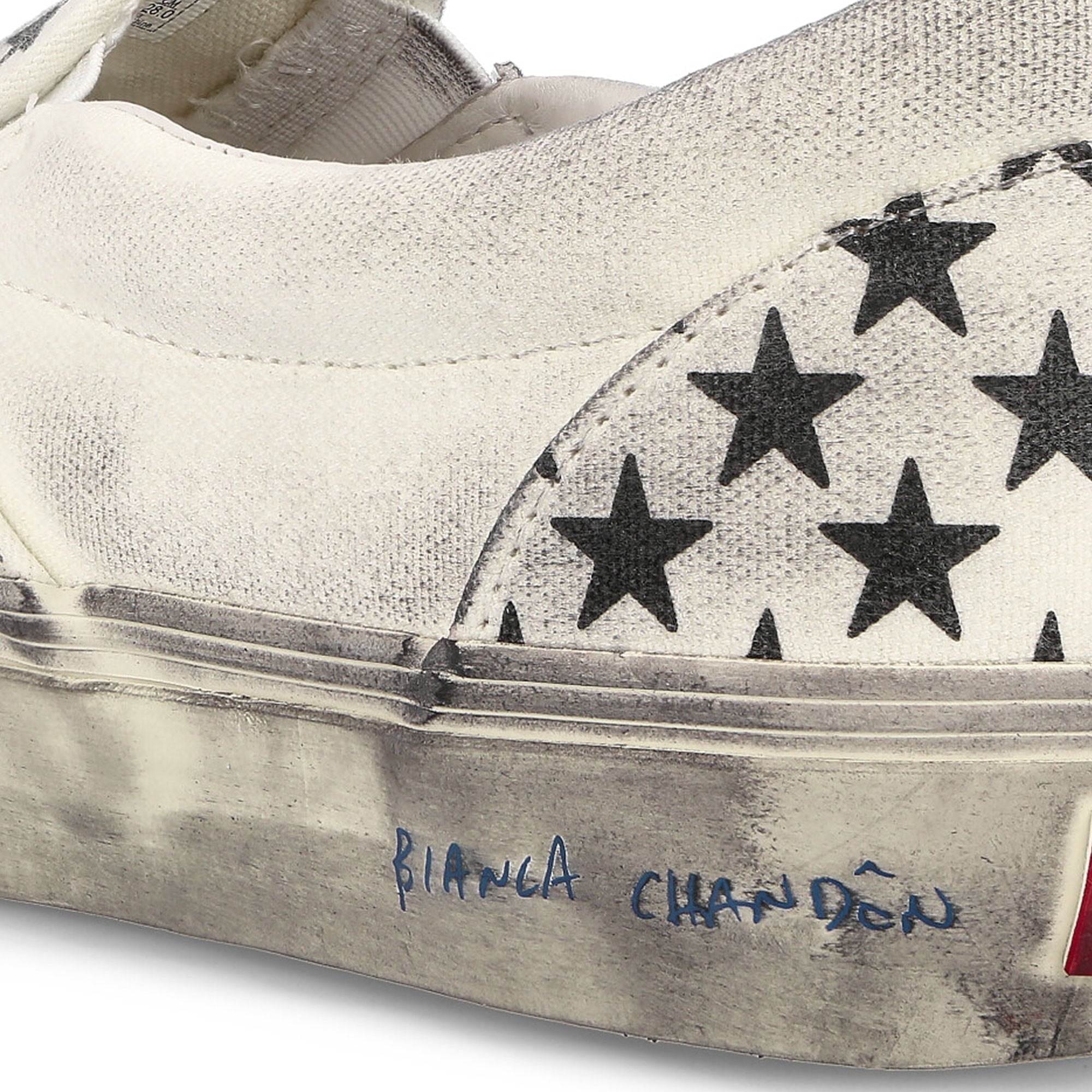 Vans Bianca Chandon x Vans Classic Slip-On Stressed B Sneakers Detailfoto | Overkill