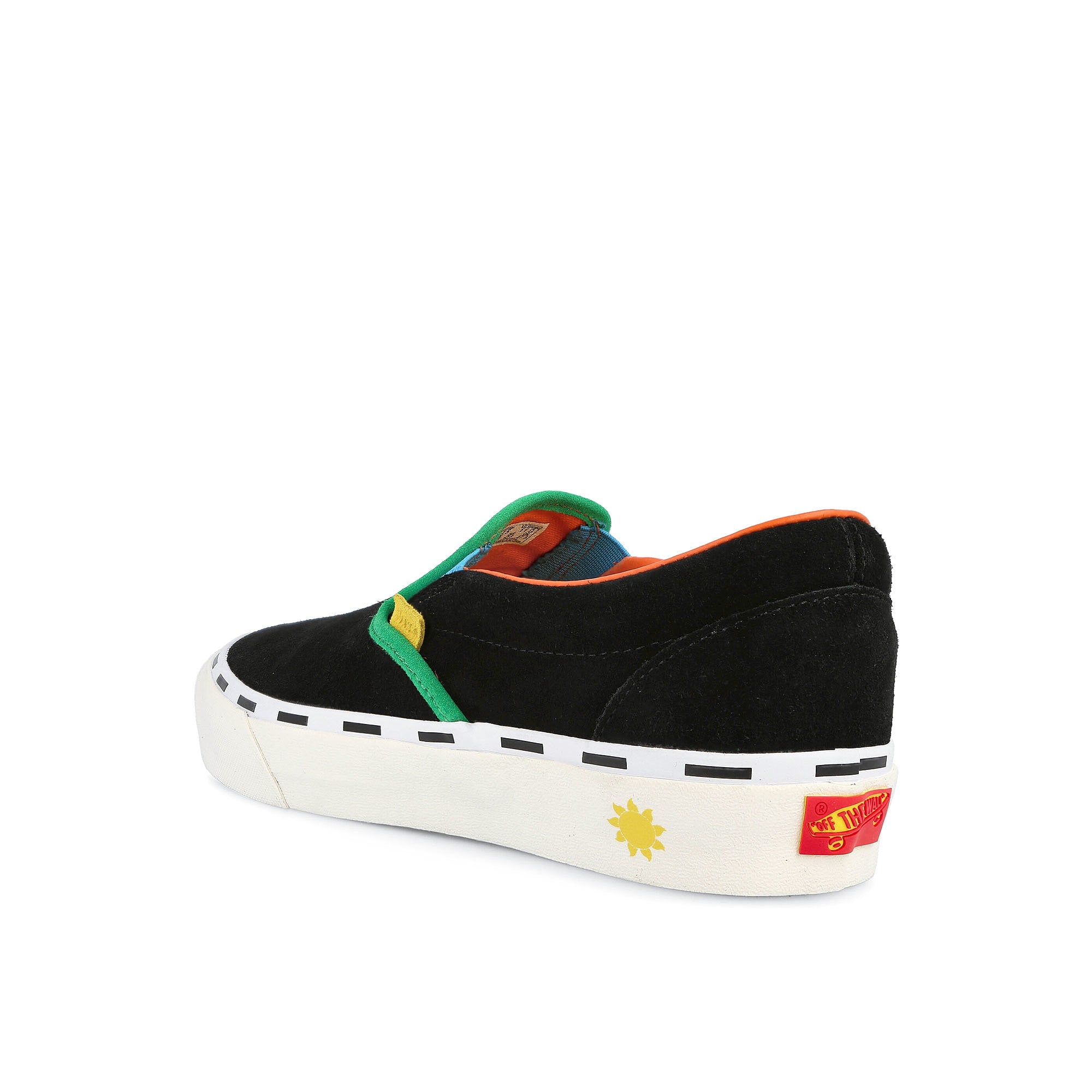 Vans Dobale x Vans Classic Slip-On Multicolor Close-up | Overkill